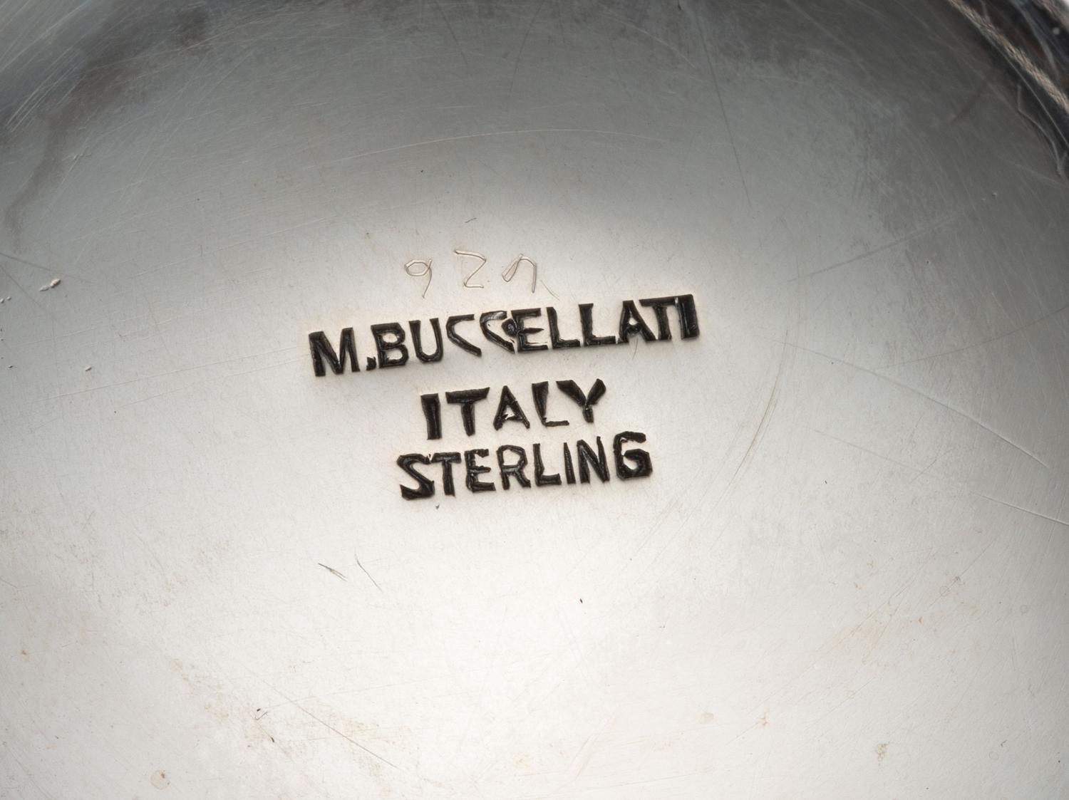 An Italian Silver Tea Service