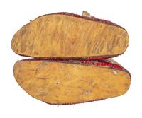 Sioux Quilled Hide Moccasins