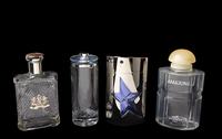 A Group of Four Factice Perfume Bottles