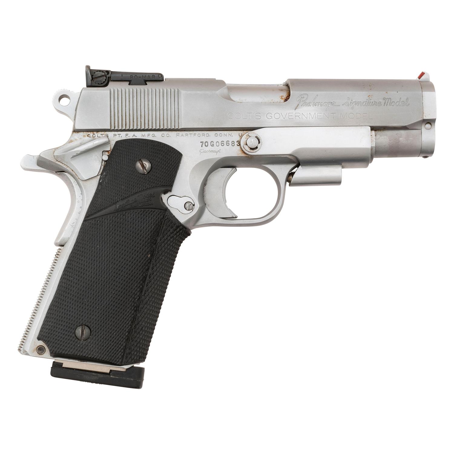 **Pachmayr Signature Model Customized Colt MKIV Series 70 Pistol