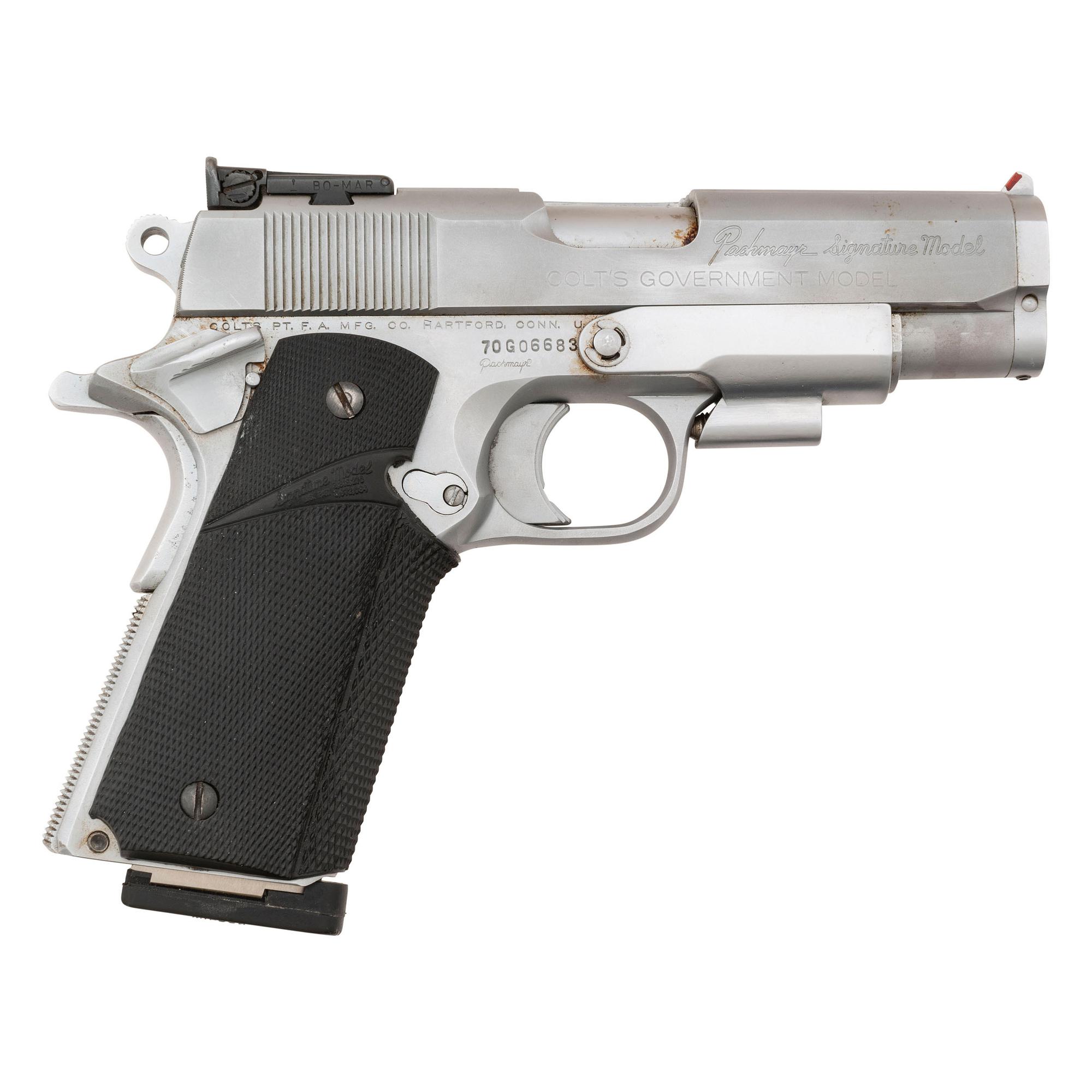 **Pachmayr Signature Model Customized Colt MKIV Series 70 Pistol
