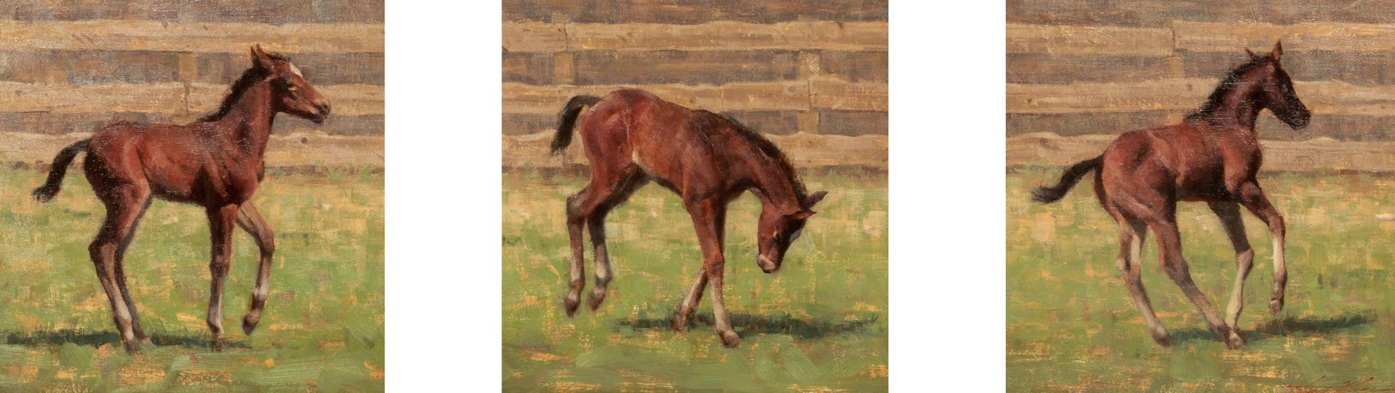 Footloose an Fancy Free, triptych