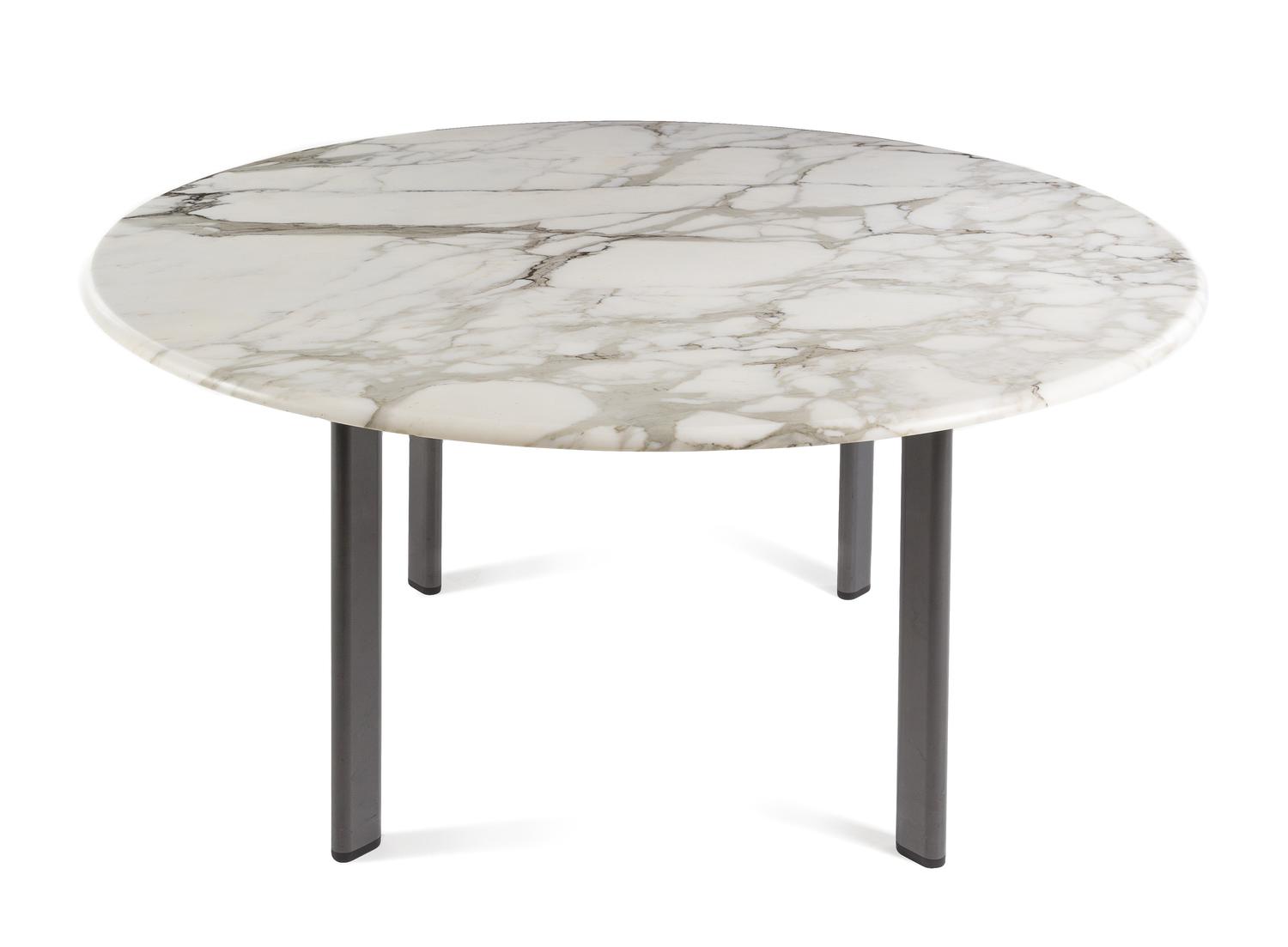 Joseph Paul D'Urso (American, b. 1943), KNOLL, 1980s, marble top work table