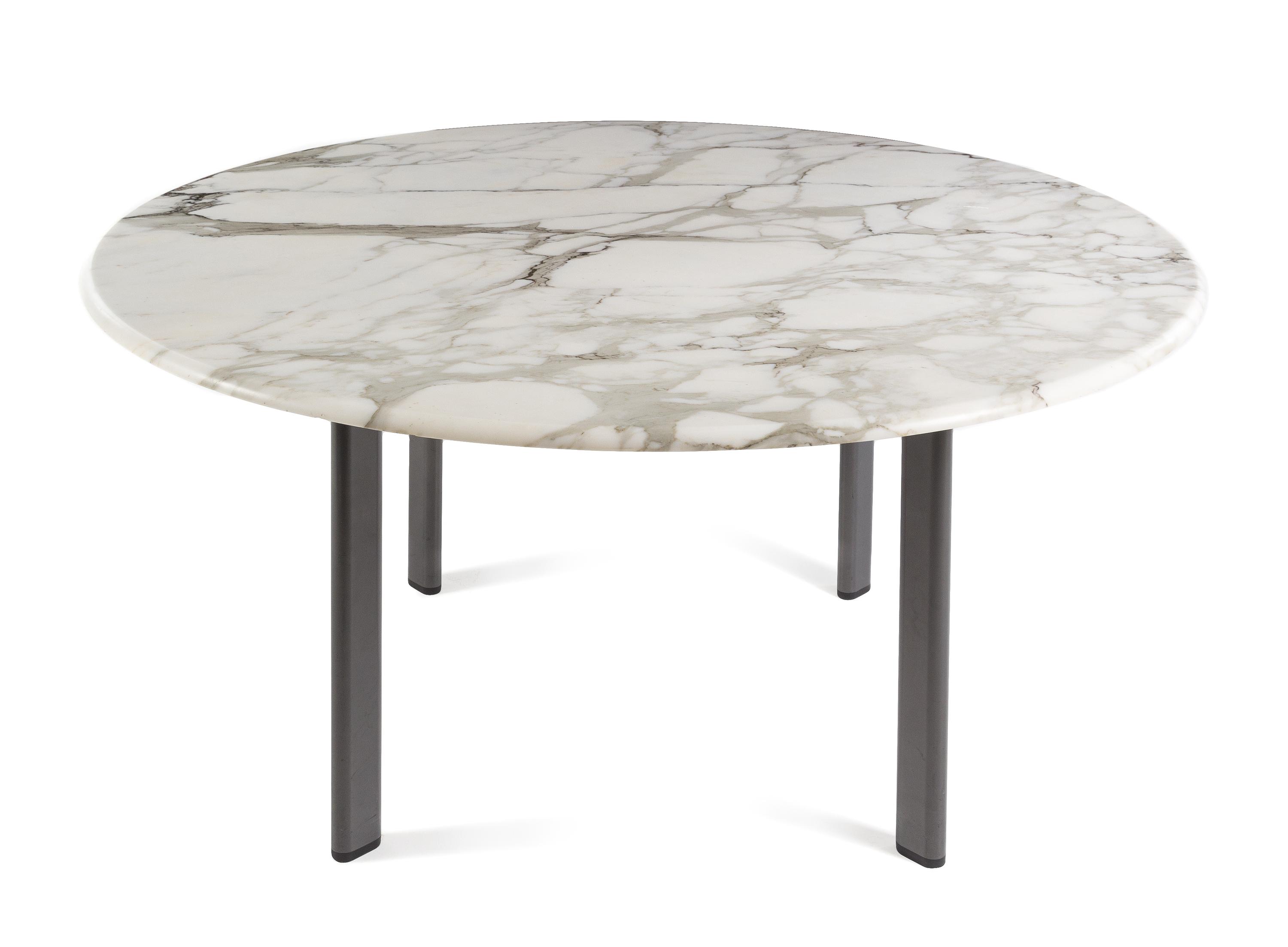 Joseph Paul D'Urso (American, b. 1943), KNOLL, 1980s, marble top work table