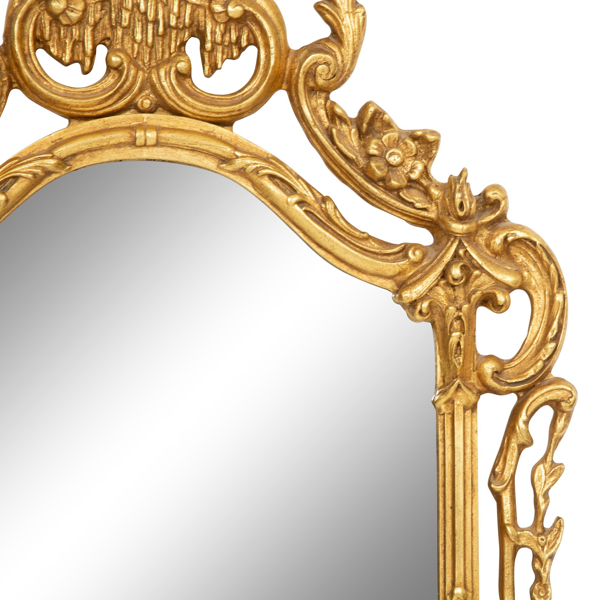 A Chinese Chippendale Style Giltwood Mirror