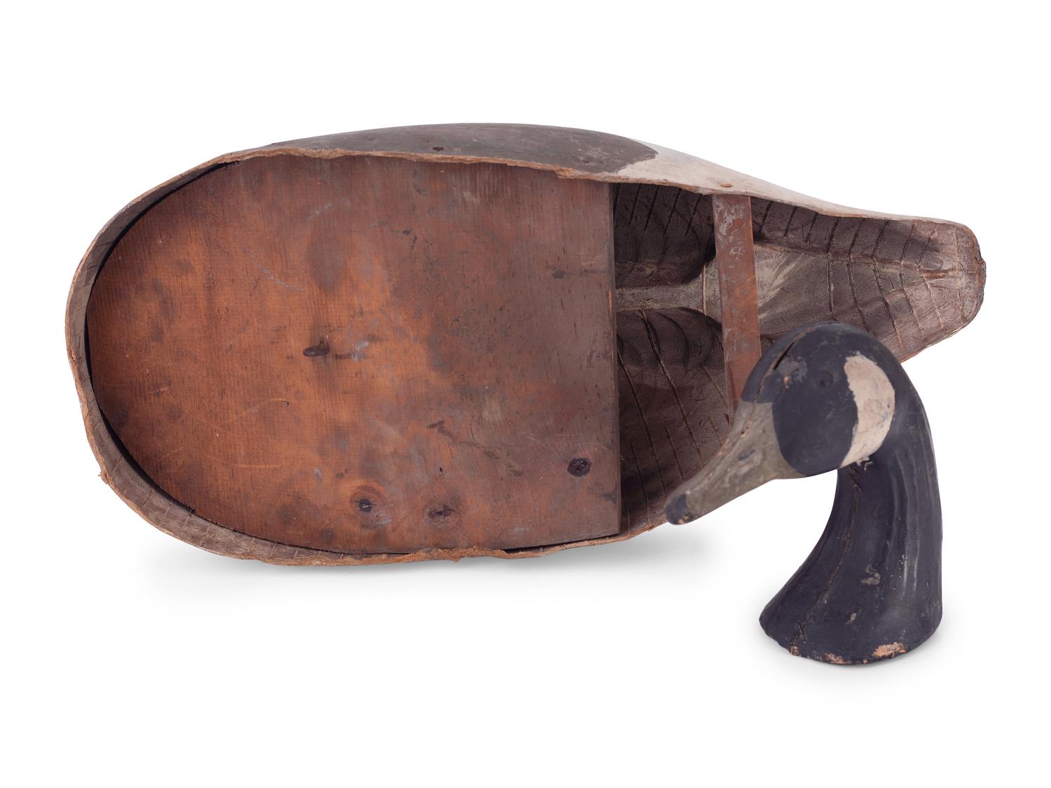 Three Painted Goose Decoys