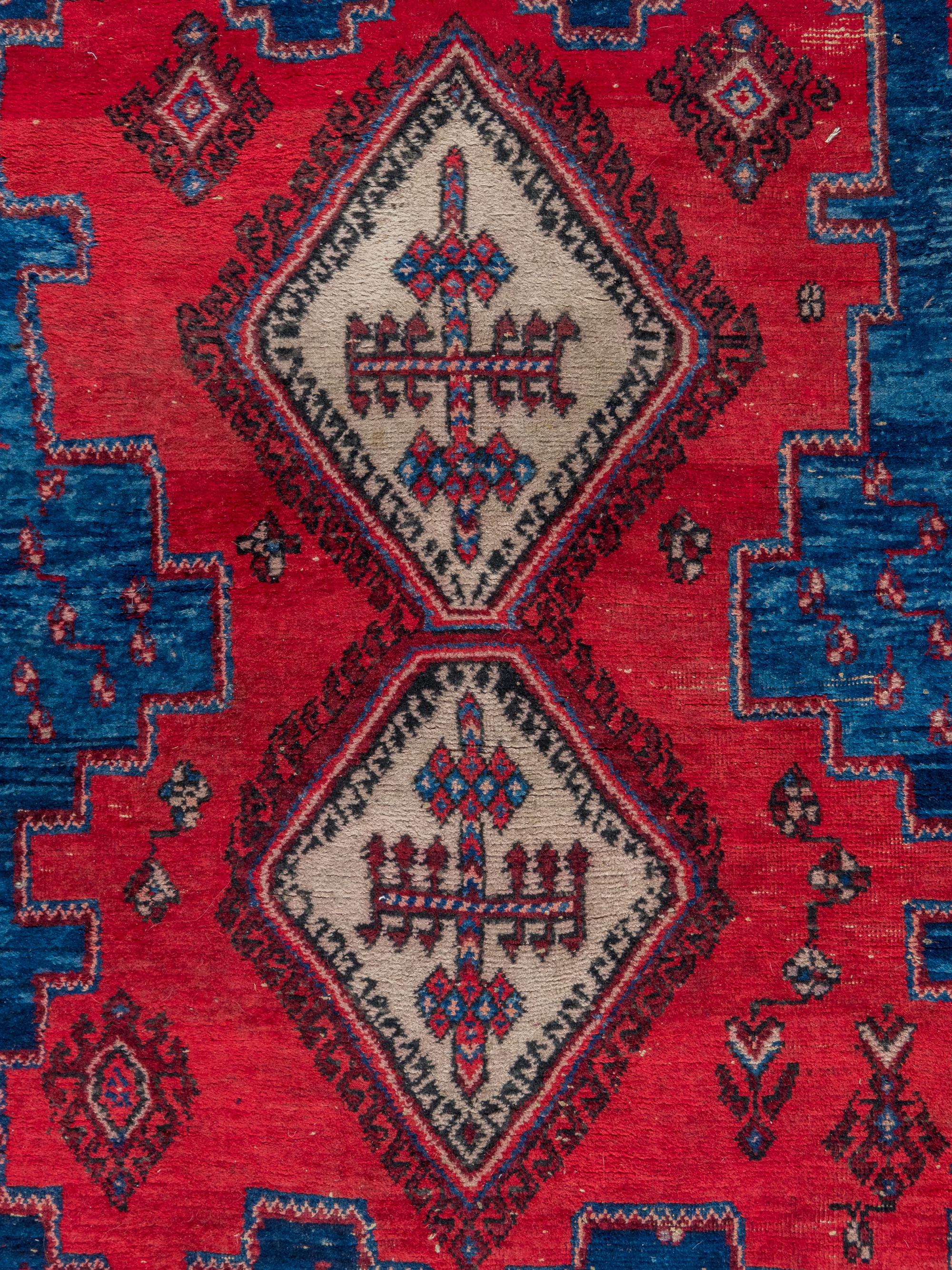 A Persian Afshar Wool Rug