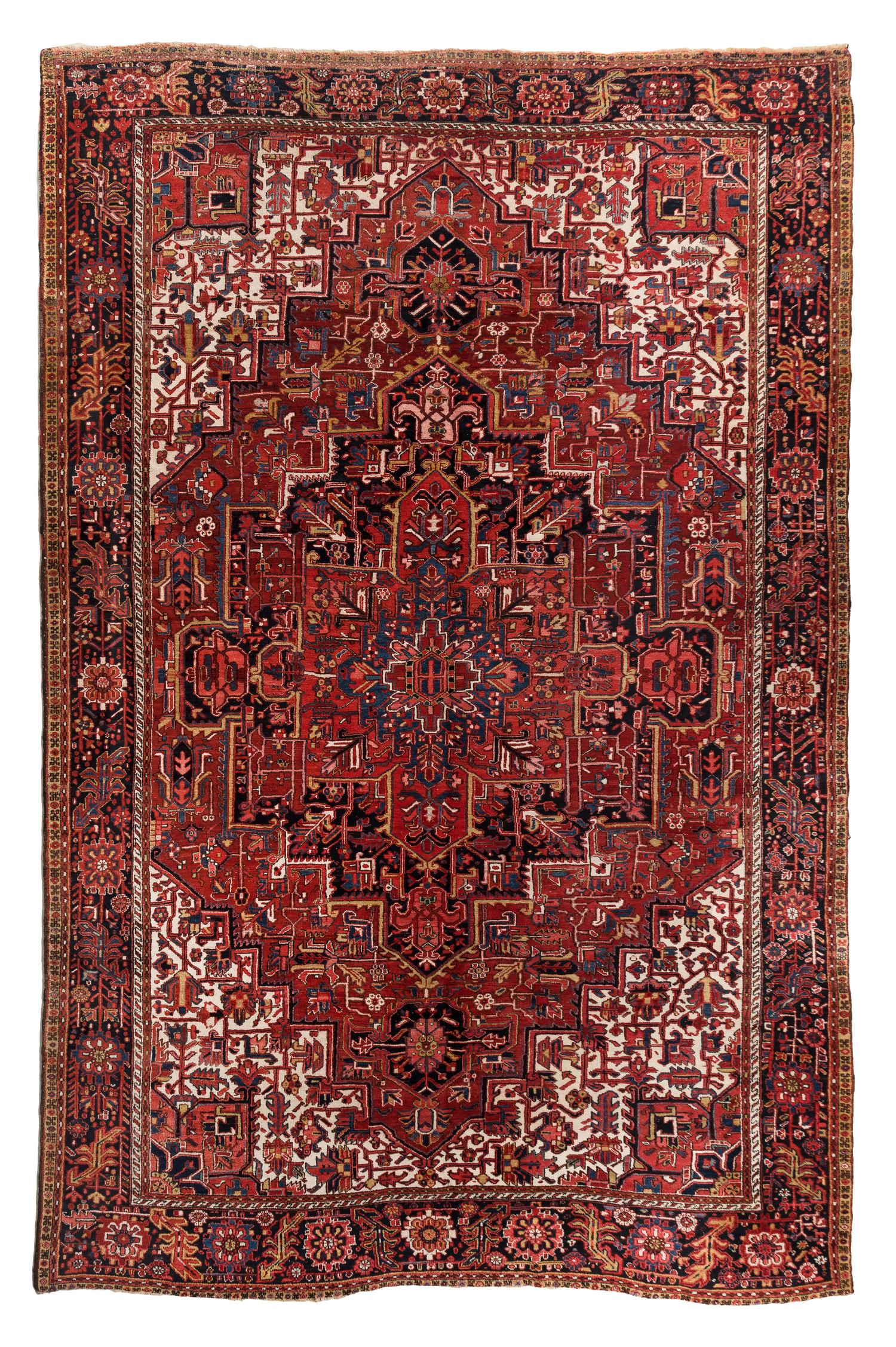A Heriz Rug