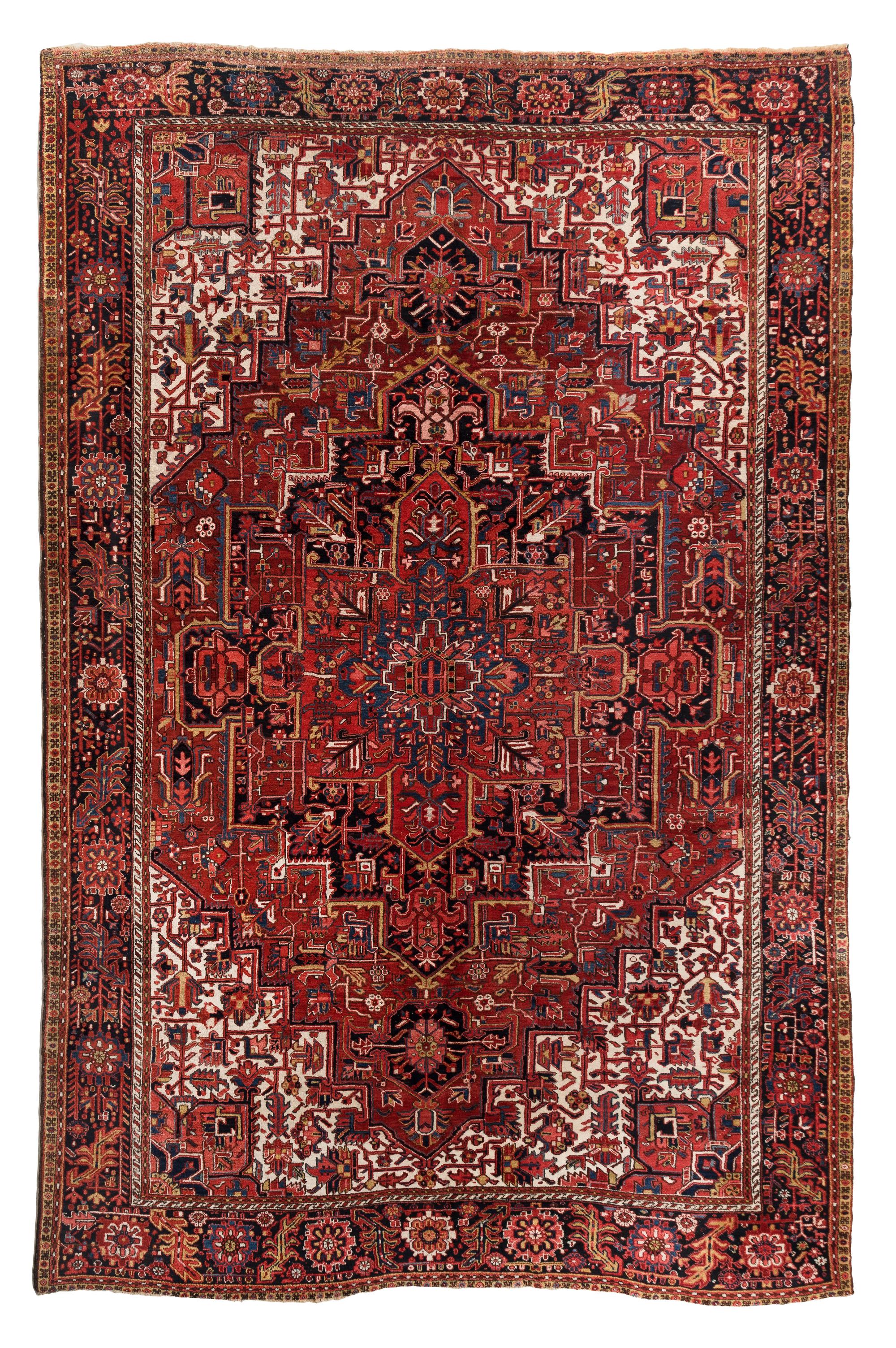 A Heriz Rug
