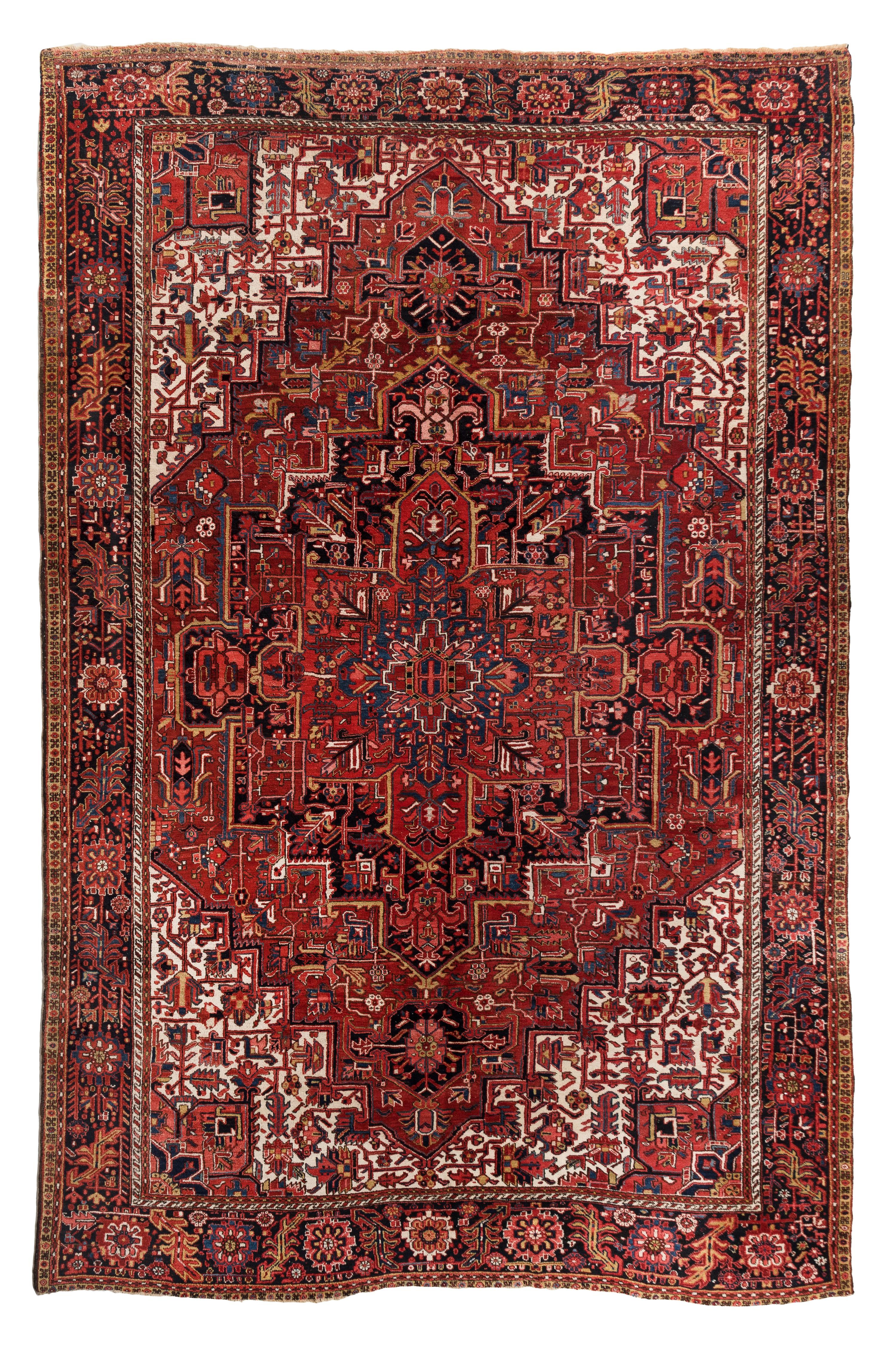 A Heriz Rug