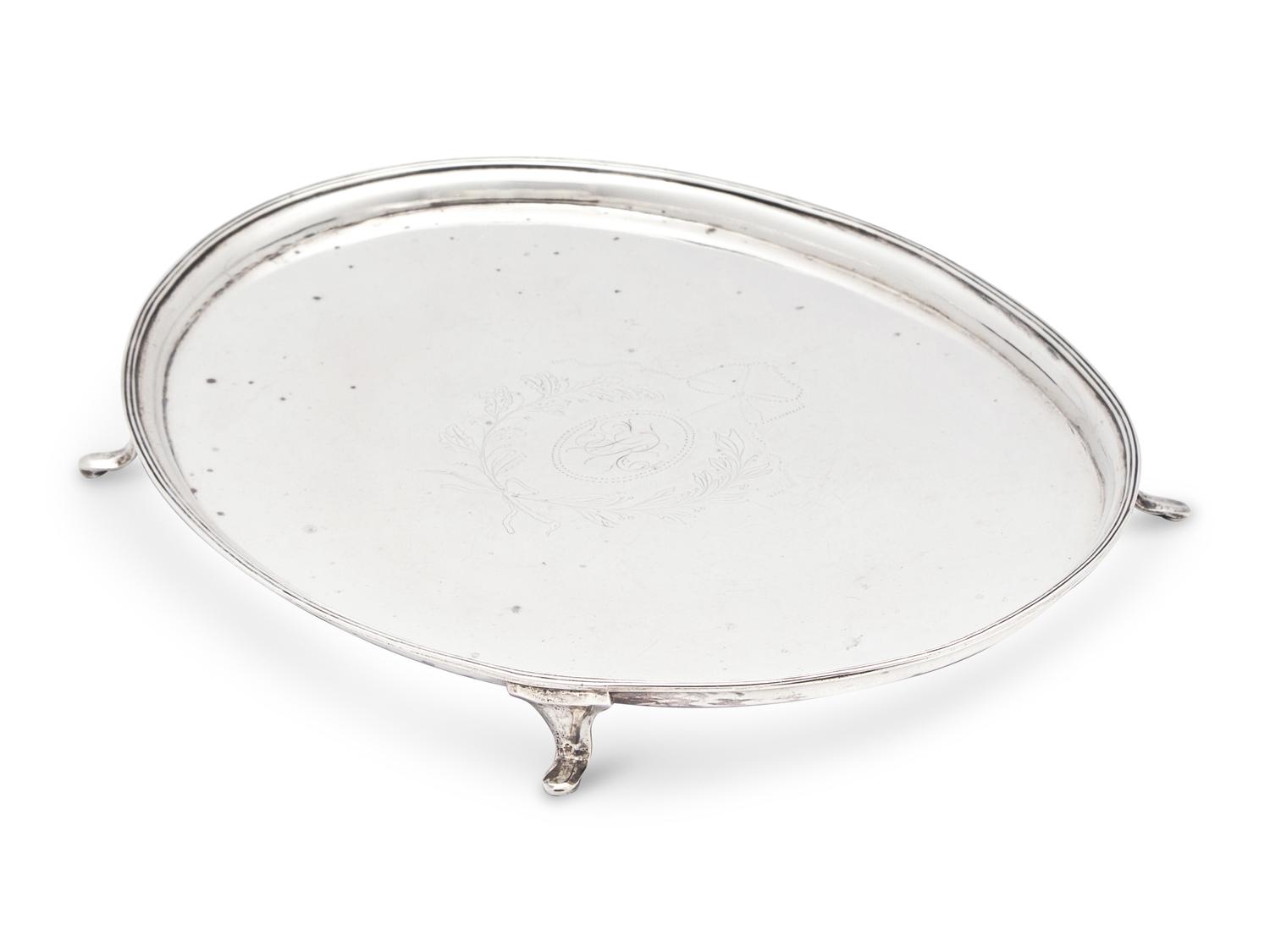A Group of Four Federal Silver Tablewares, John Christian Wiltberger, Sr., Philadelphia, PA, Circa 1800