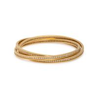 CARTIER, DIAMOND AND YELLOW GOLD 'TRINITY' BRACELET