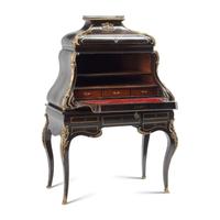 A Napoleon III Gilt Bronze Mounted Bureau