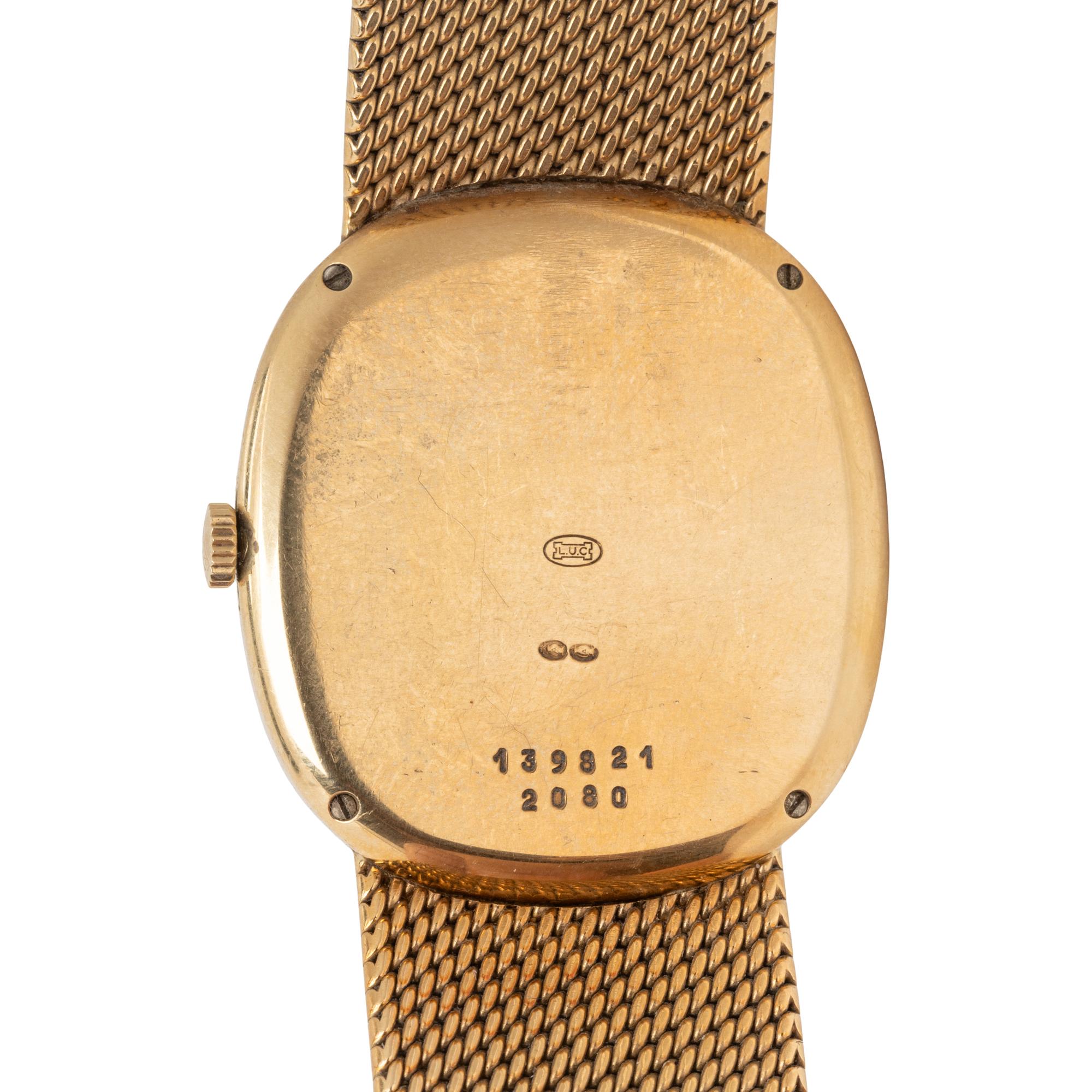 CHOPARD, YELLOW GOLD WATCH