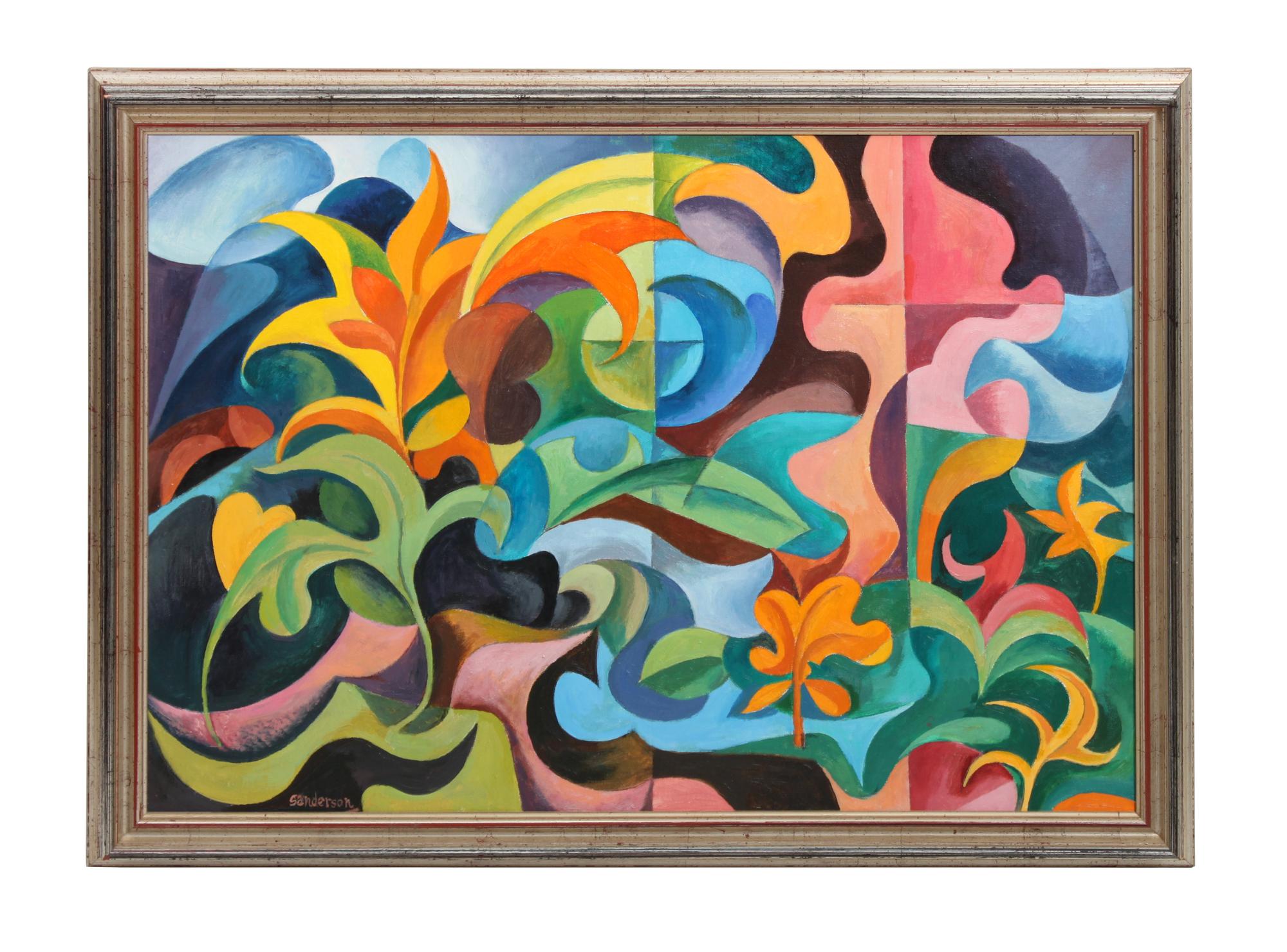 William Sanderson, (American, 1905-1990), Fantasy Forrest, circa 1985