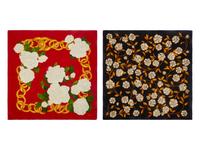 Two Chanel Scarves