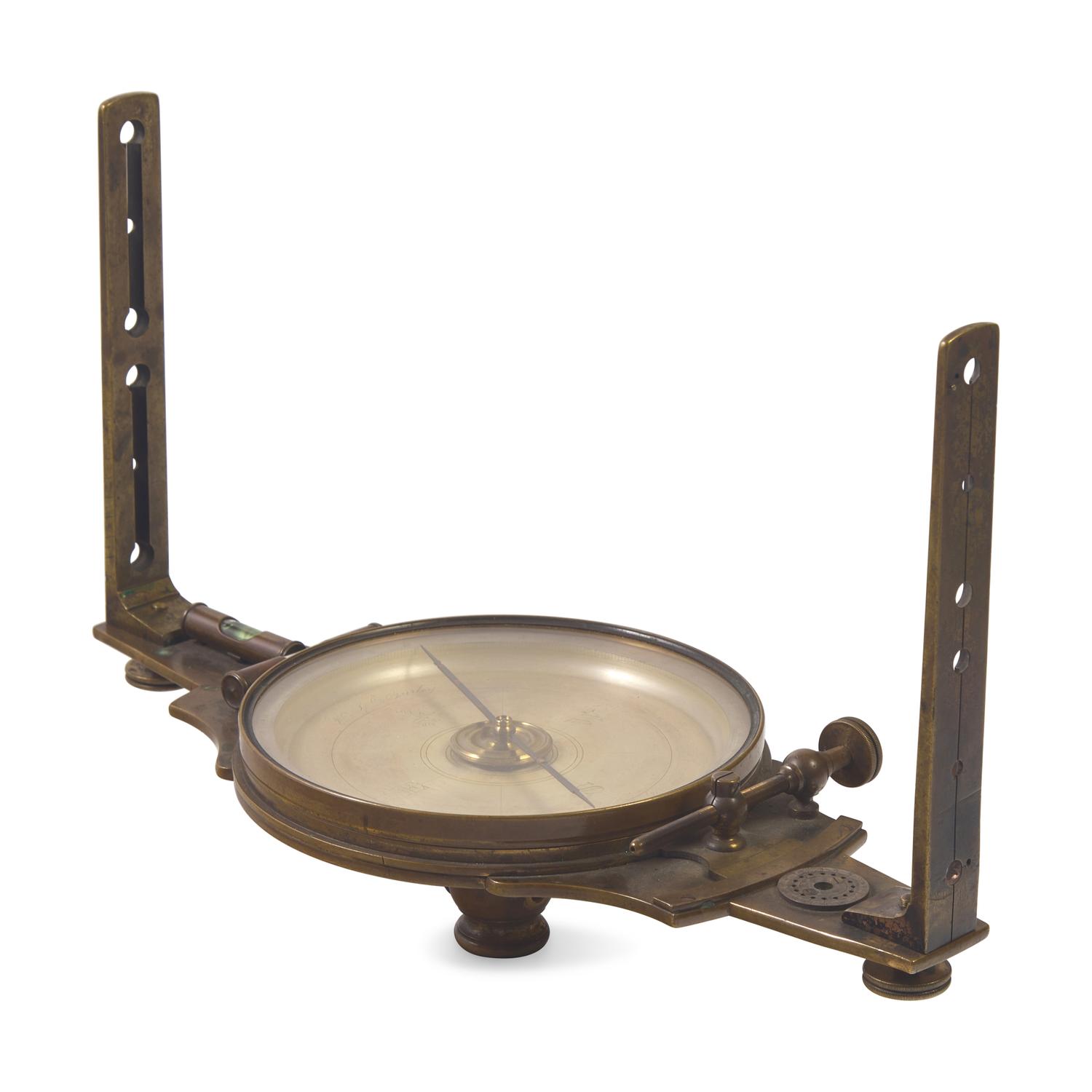 A William & Lewis Ephraim Gurley Surveyor's Compass