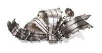 A Mexican Silver Brooch, William Spratling (1900-1967) Length 5 3/4 inches.