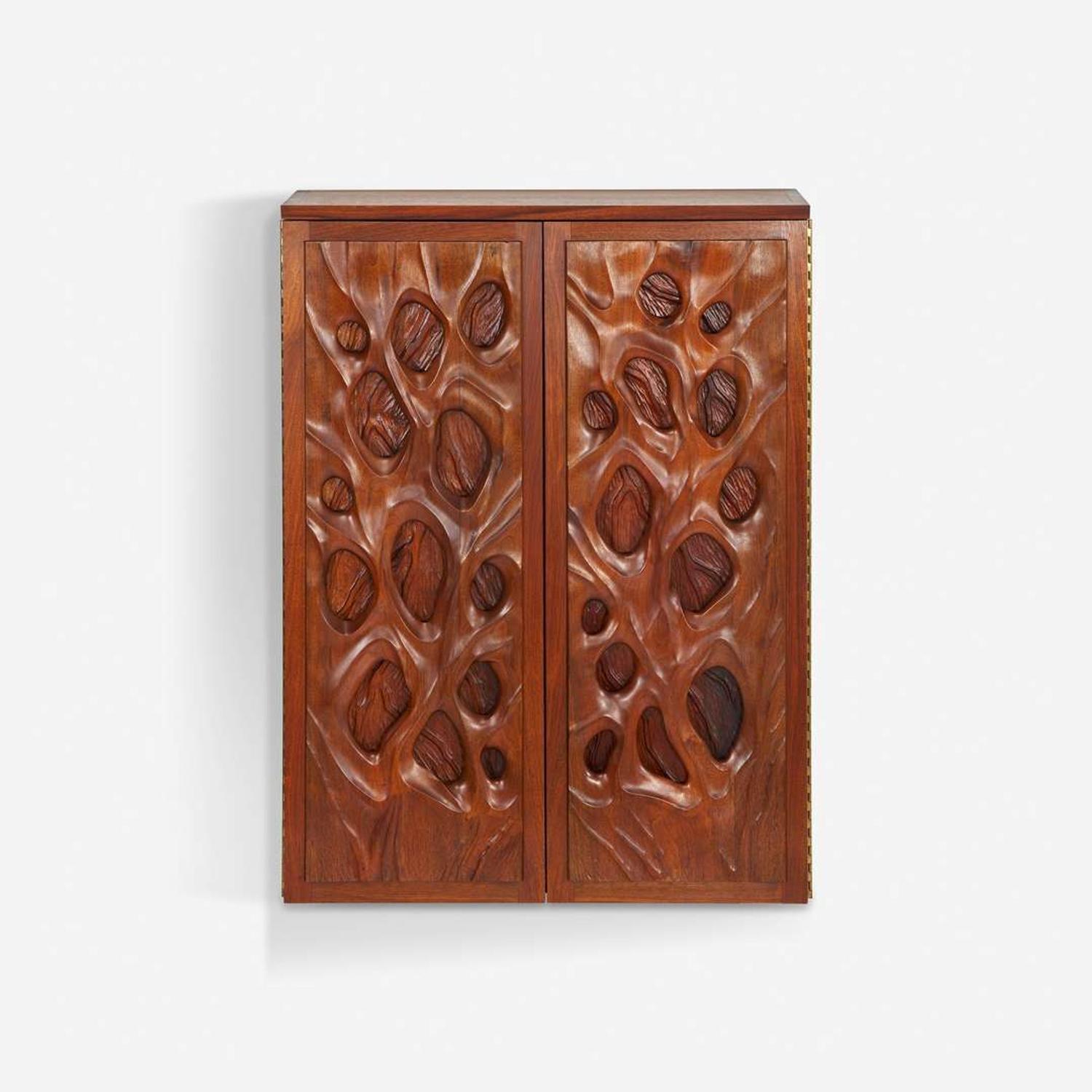 James Martin (American, 1927-2020) Wall-Hanging Cabinet, New Hope, Pennsylvania, circa 1976