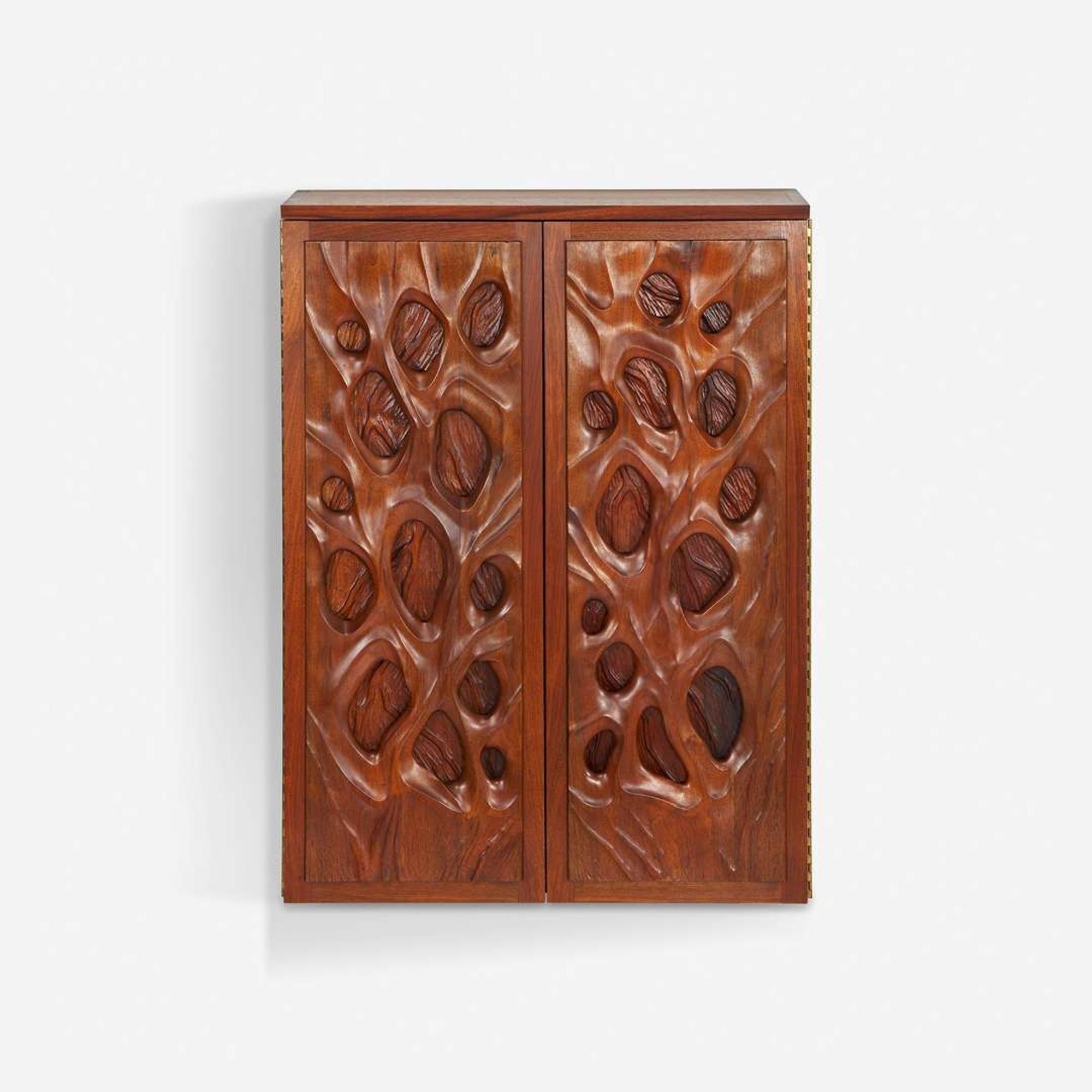 James Martin (American, 1927-2020) Wall-Hanging Cabinet, New Hope, Pennsylvania, circa 1976