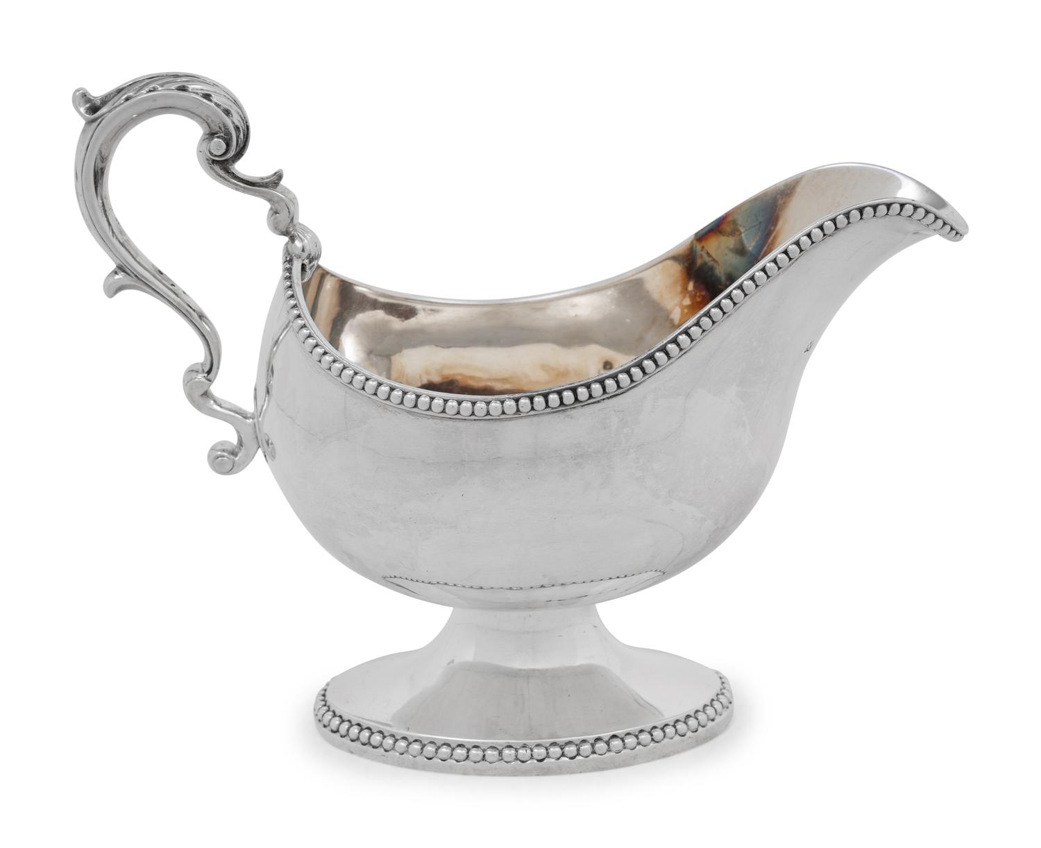 A George III Silver Sauce Boat