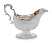 A George III Silver Sauce Boat