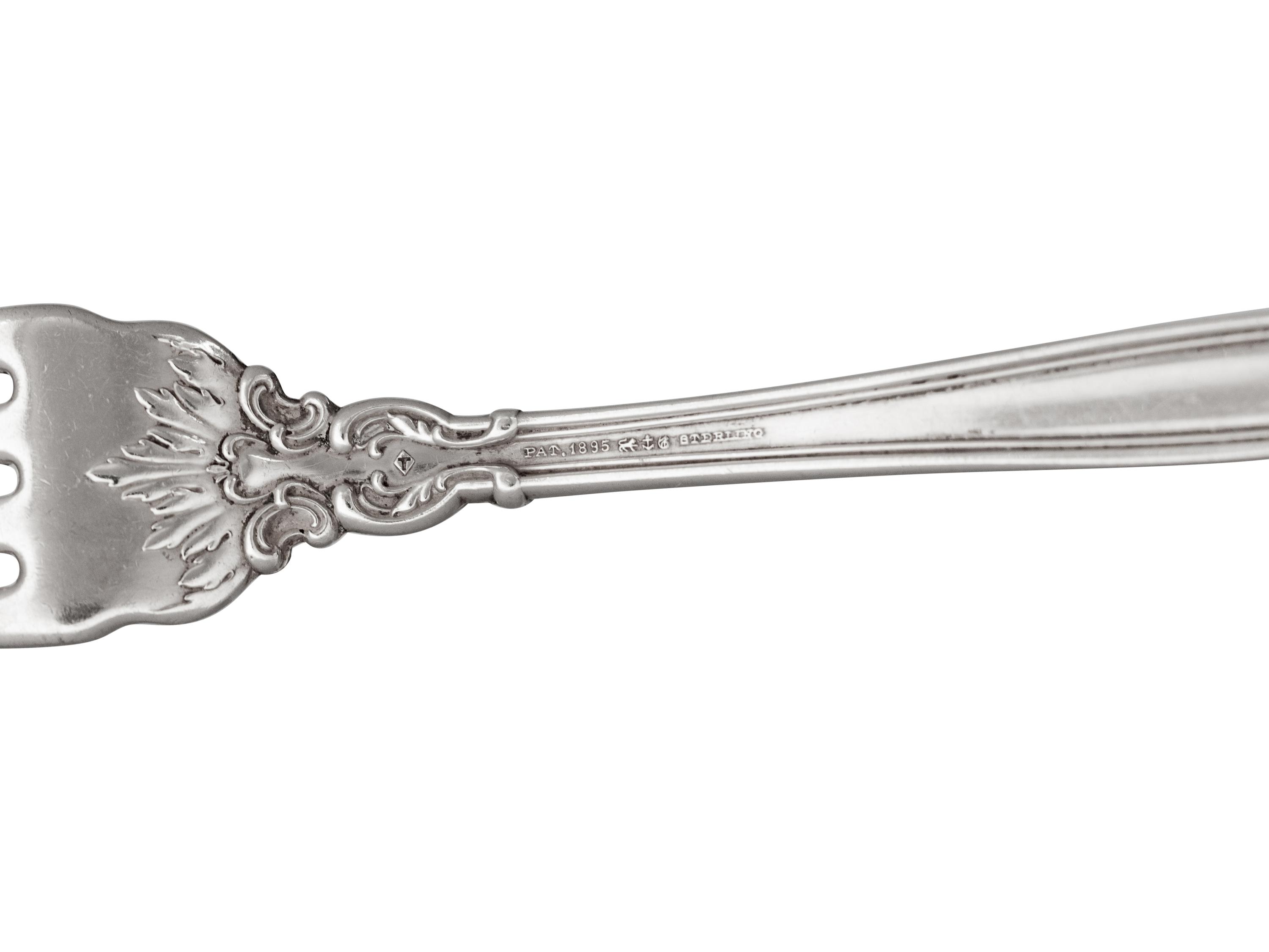 An American Silver Flatware Service