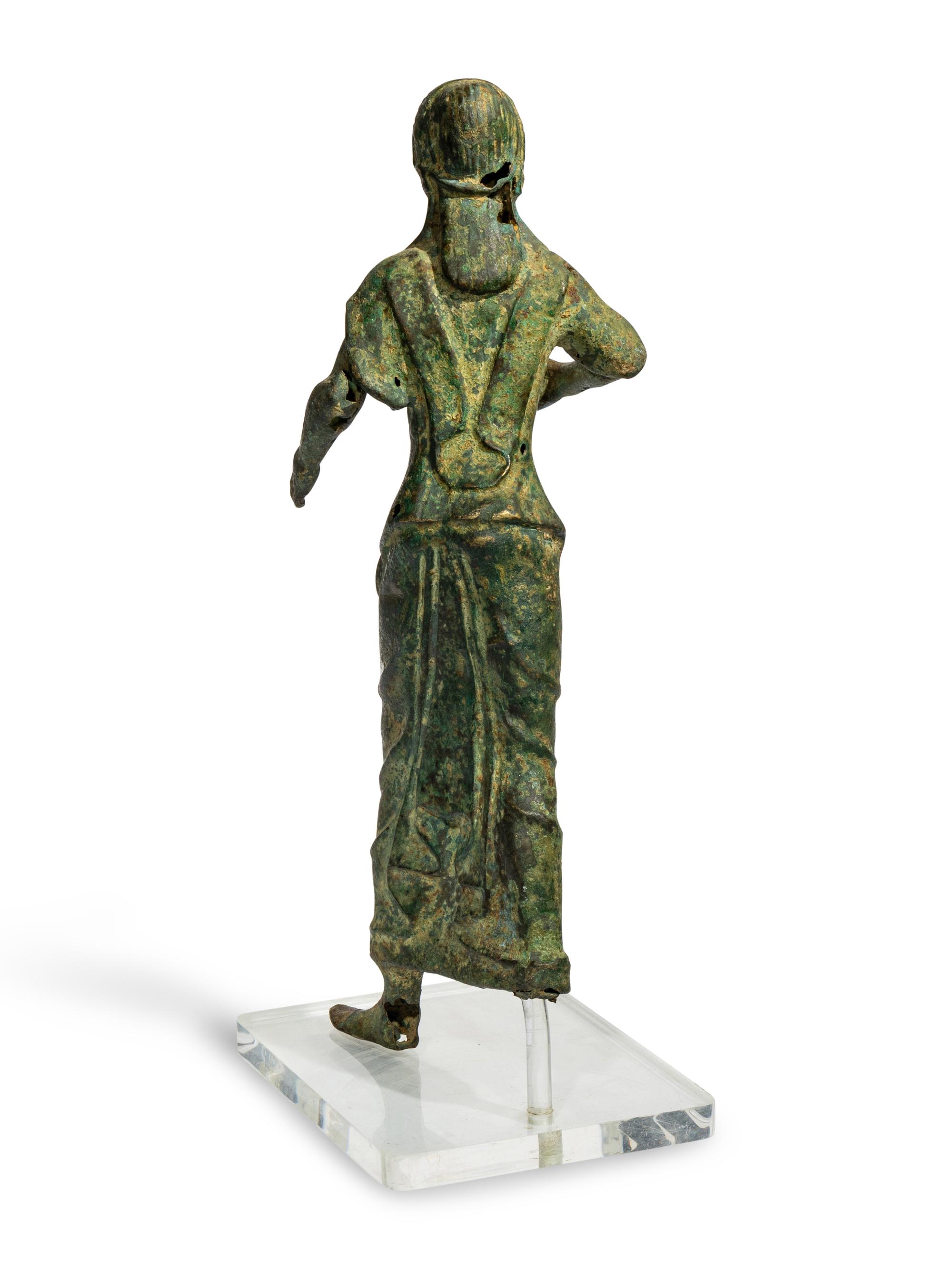 An Etruscan Style Bronze Votary