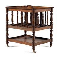 An English Mahogany Canterbury