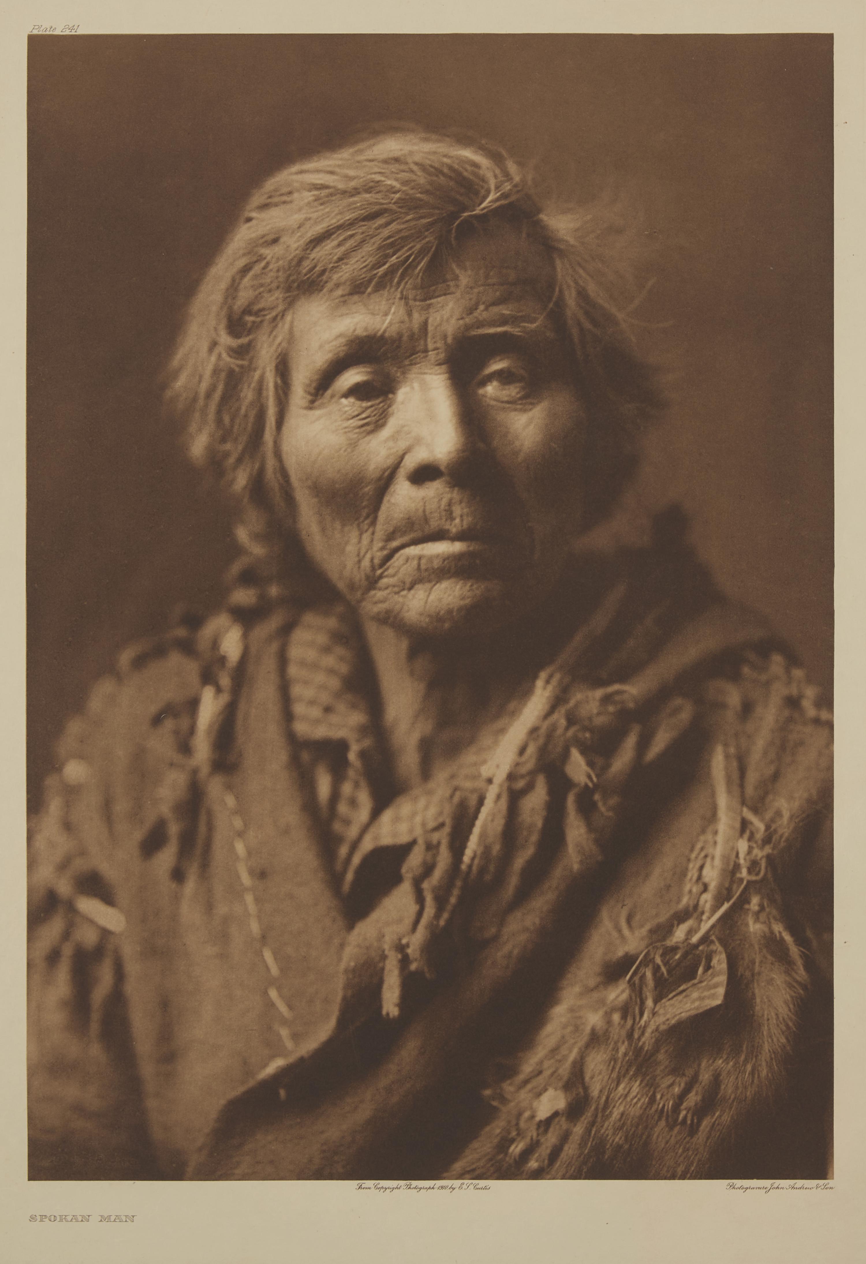 [Native-Americana] Curtis, Edward S. Spokane Man