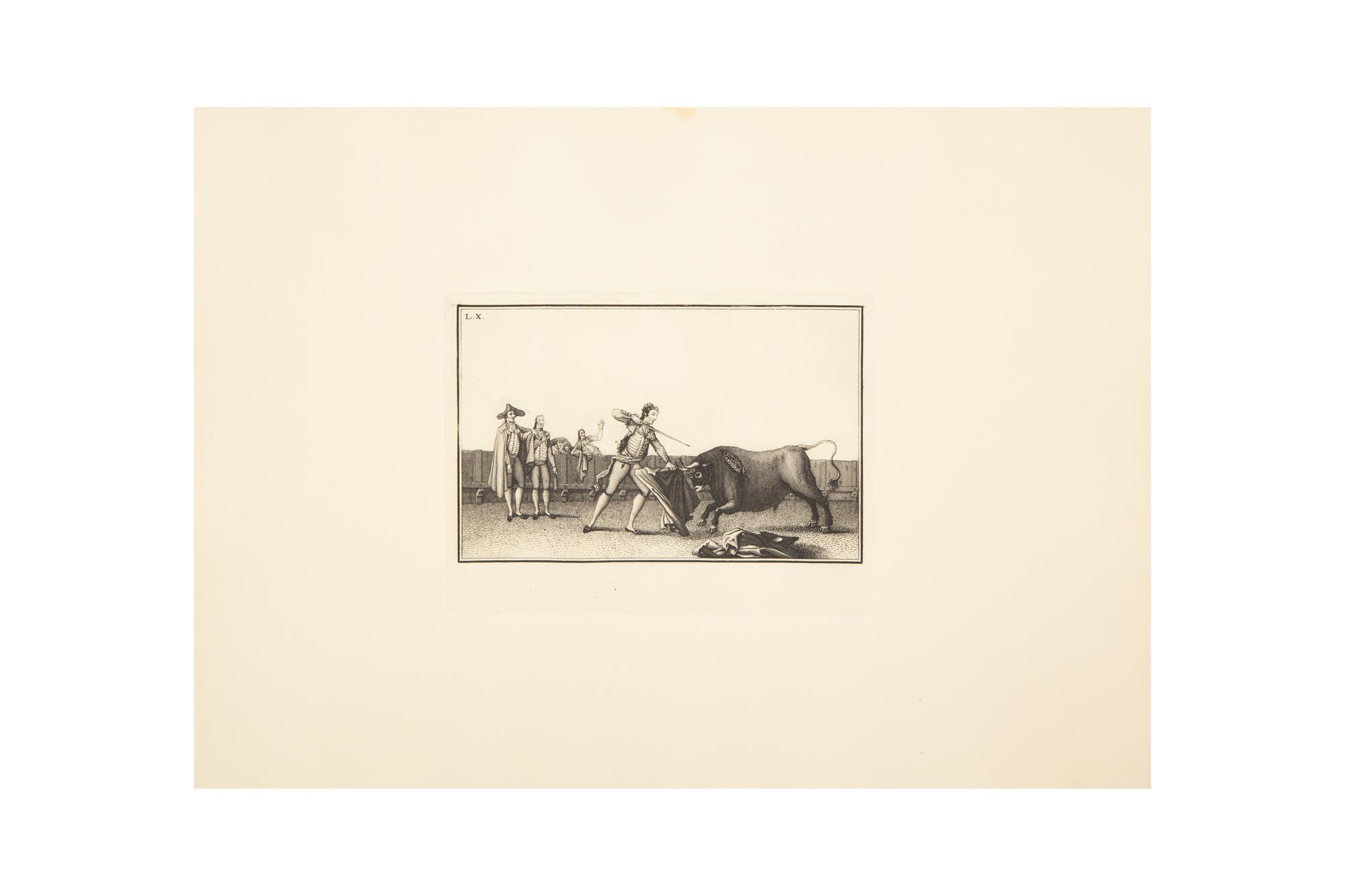 Luis Fernandes Noseret (Spanish, 18th Century) Coleccion de las Principales Suertes de una Corrida de Toros