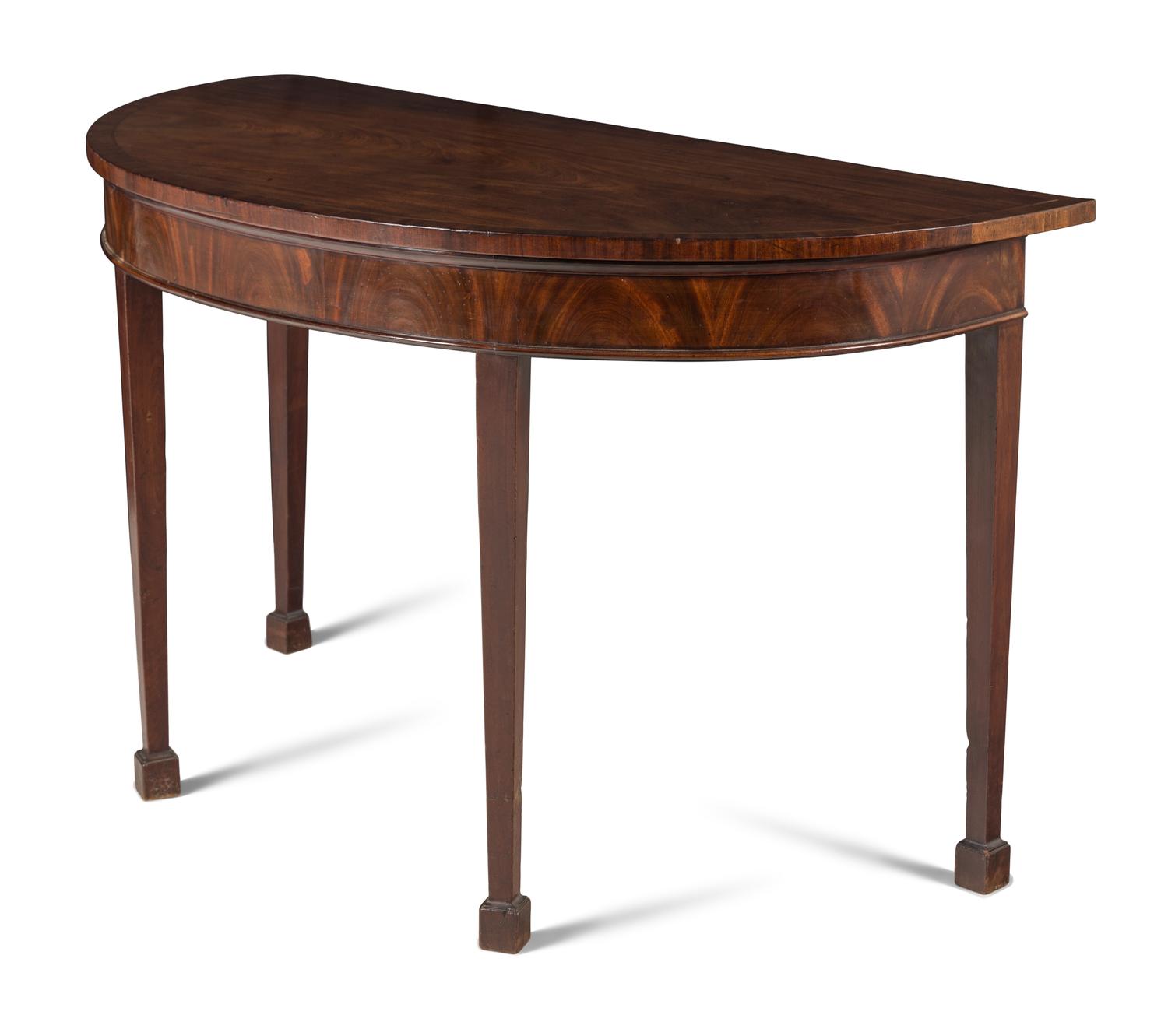 A George III Mahogany Console Table