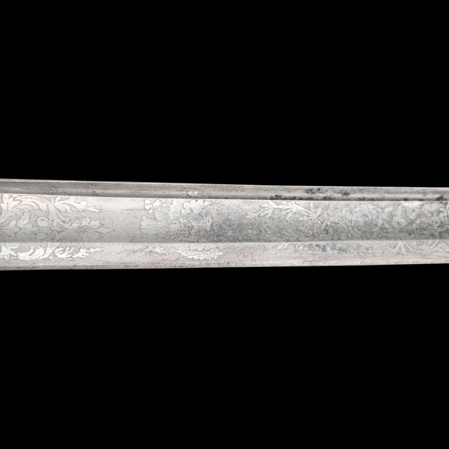 Cased Schuyler, Hartley & Graham Retailed Walscheid 1850 Foot Officer's Sword Inscribed to Major William Walker 27th Mass. Infantry - KIA at Cold Harbor with Sash, Belt, Bag and CDV