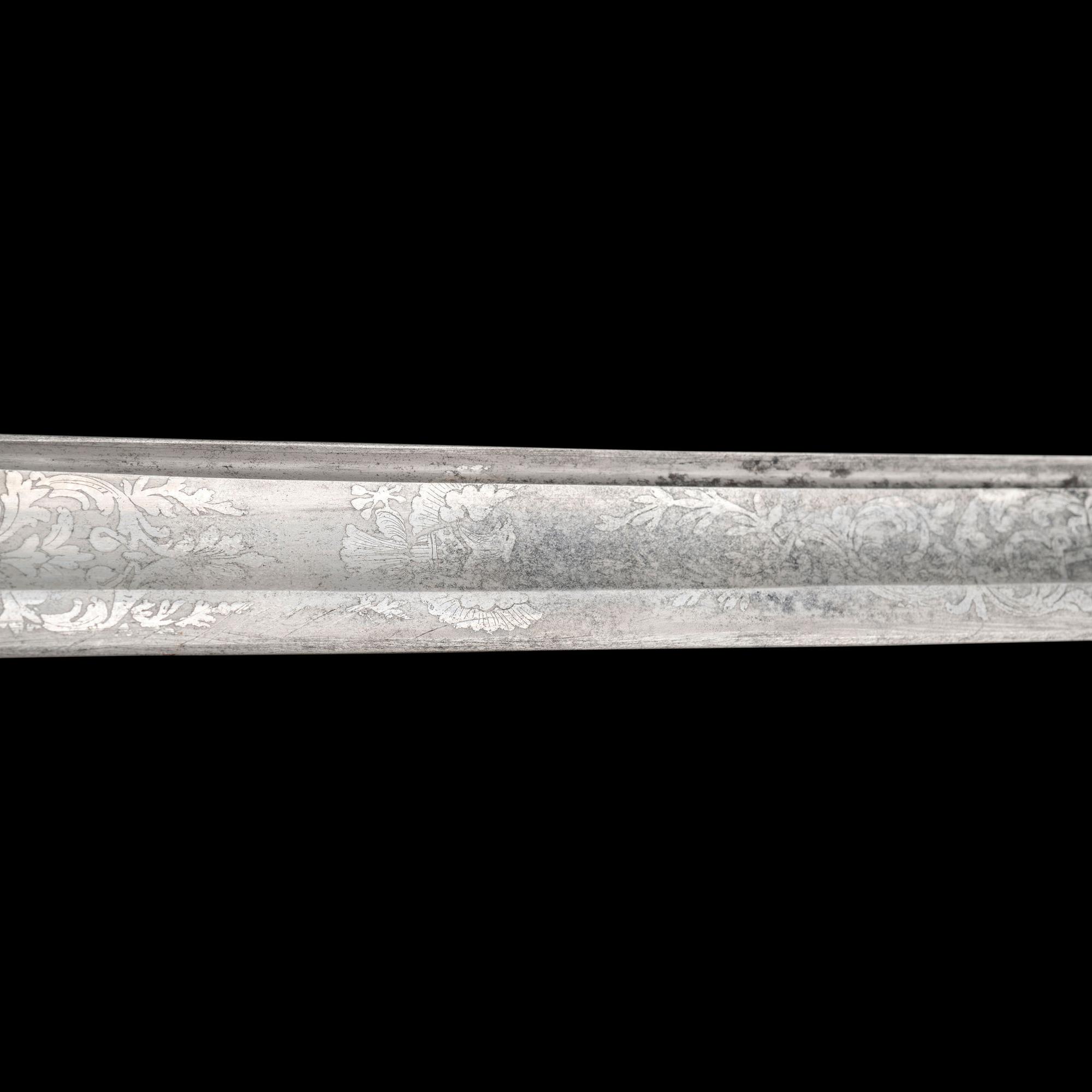 Cased Schuyler, Hartley & Graham Retailed Walscheid 1850 Foot Officer's Sword Inscribed to Major William Walker 27th Mass. Infantry - KIA at Cold Harbor with Sash, Belt, Bag and CDV
