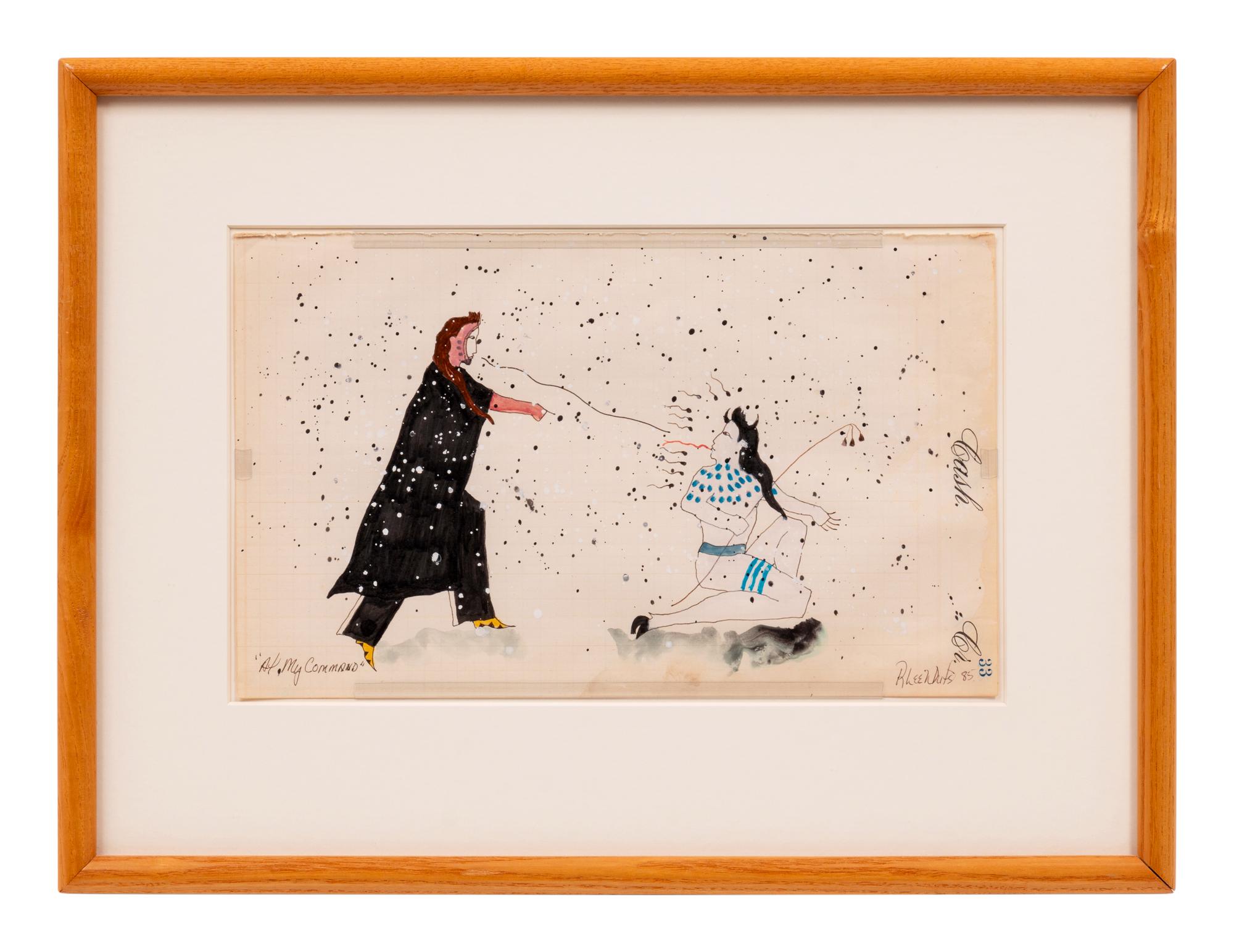 Paintings on Ledger