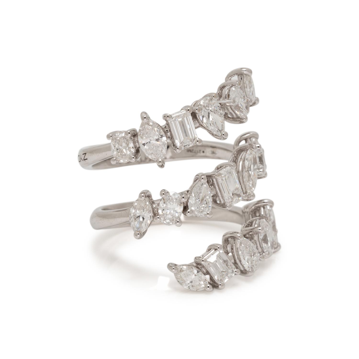 FANCY SHAPED DIAMOND RING