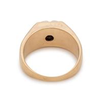 YELLOW GOLD AND CLARITY ENHANCED DIAMOND RING
