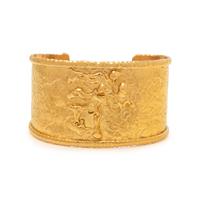 JEAN MAHIE, HIGH KARAT GOLD CUFF BRACELET