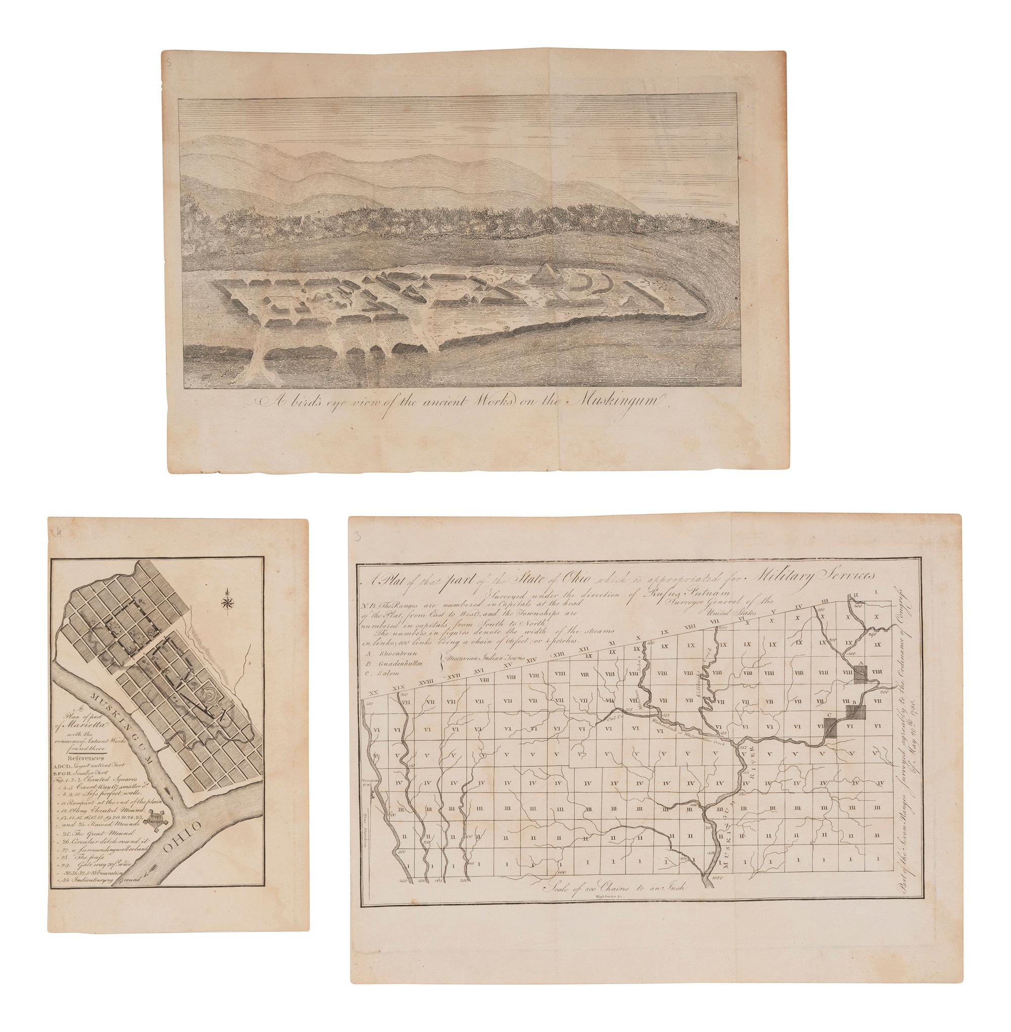 HARRIS, Thaddeus Mason (1768-1842). The Journal of a Tour into the Territory Northwest of the Alleghany Mountains; made in the Spring of the year 1803. Boston: Manning & Loring, 1805.