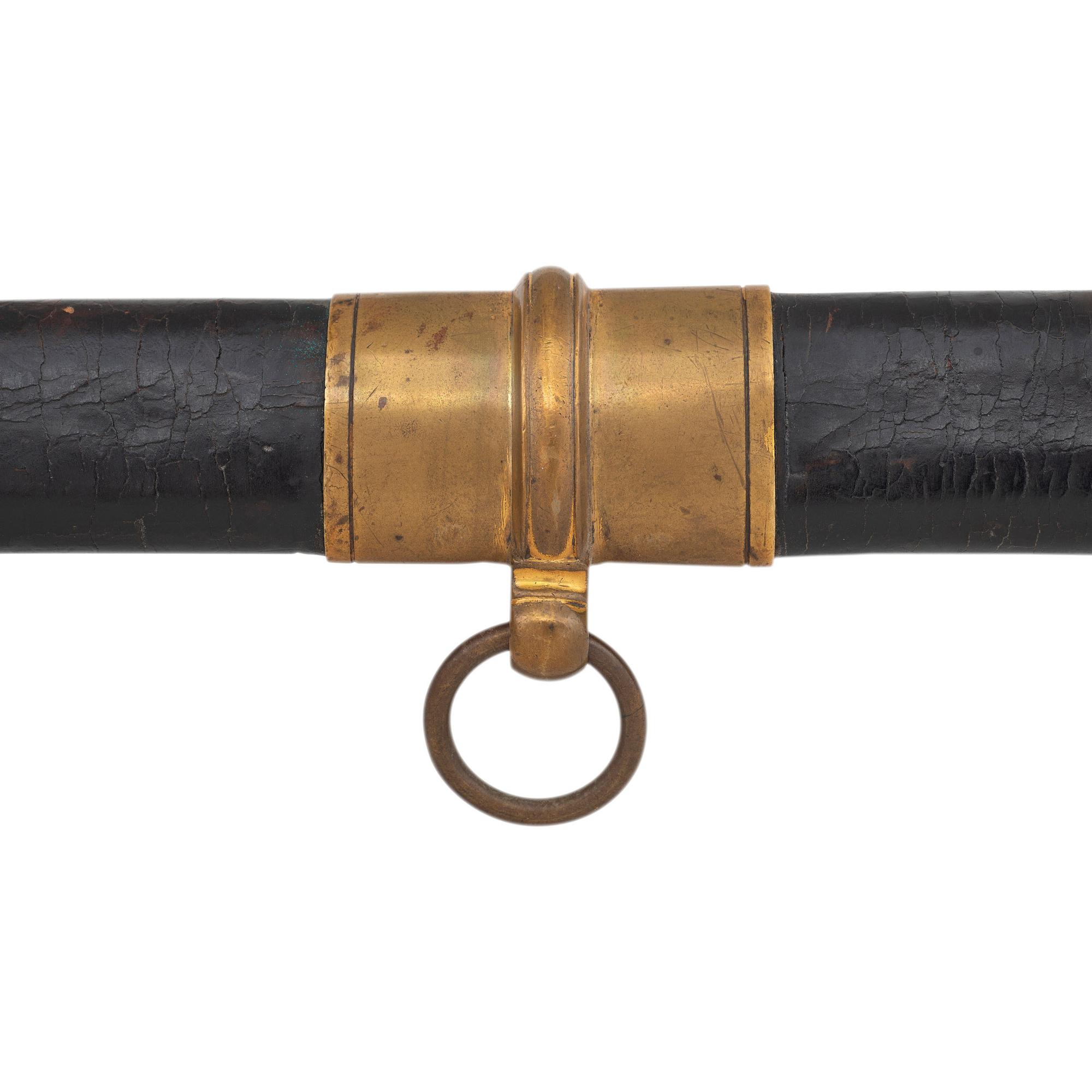 Saurbier Model 1850 Foot Officer's Sword Presented to Lt. J.C. Schoen 8th NY Cavalry & 151 NY Infantry - KIA at Cold Harbor - with CDV