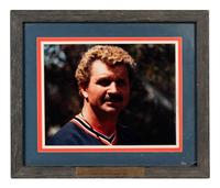 A Group of Ten Candid and Personal Photographs from Mike Ditka’s Restaurant