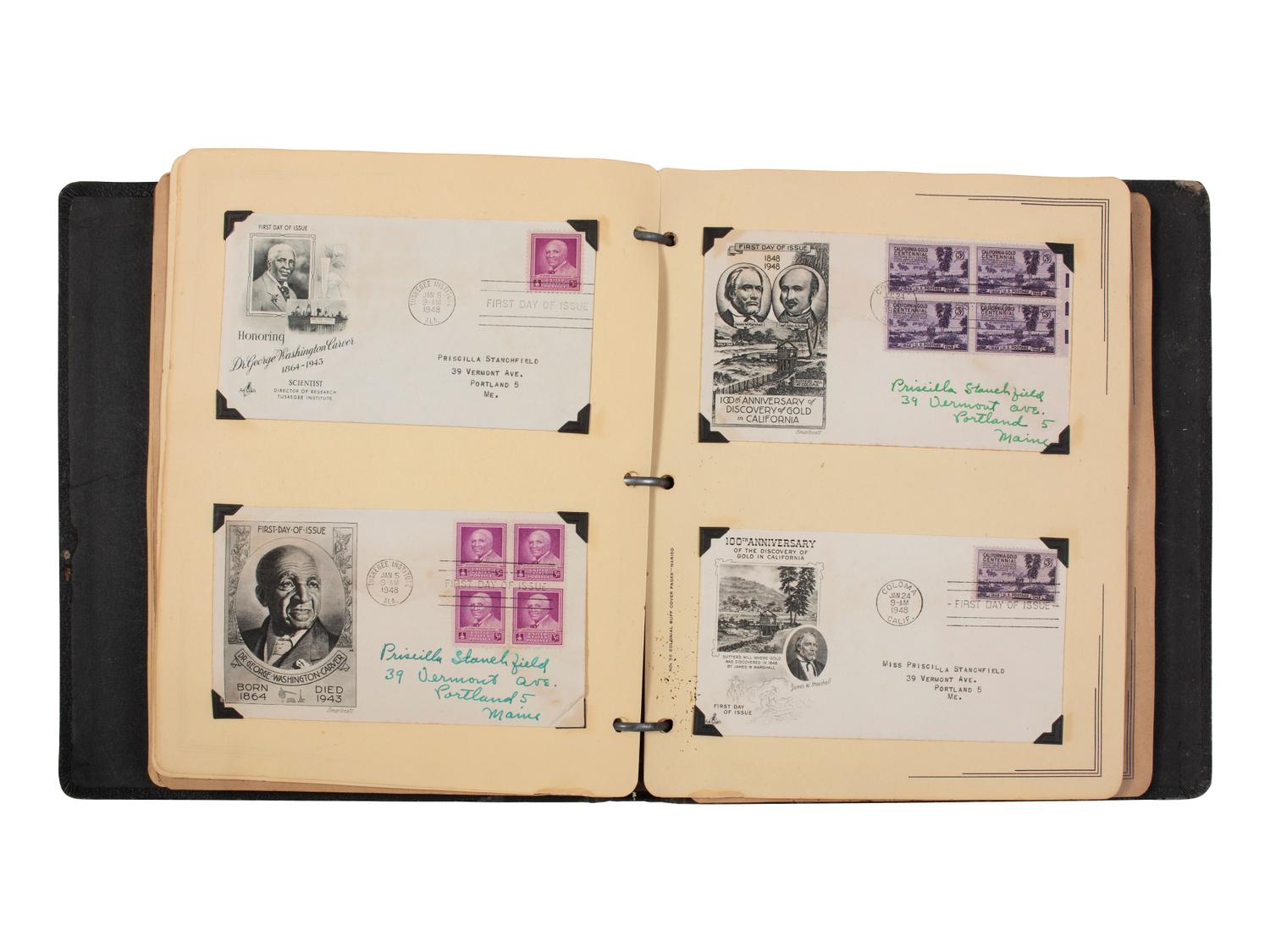 [POLITICS] Commemorative first day of issues. [ With: ] Eisenhower TLS with Lincoln portrait.