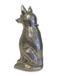 A Large Arthur Court Silvered Metal “Fox” Wine Cooler