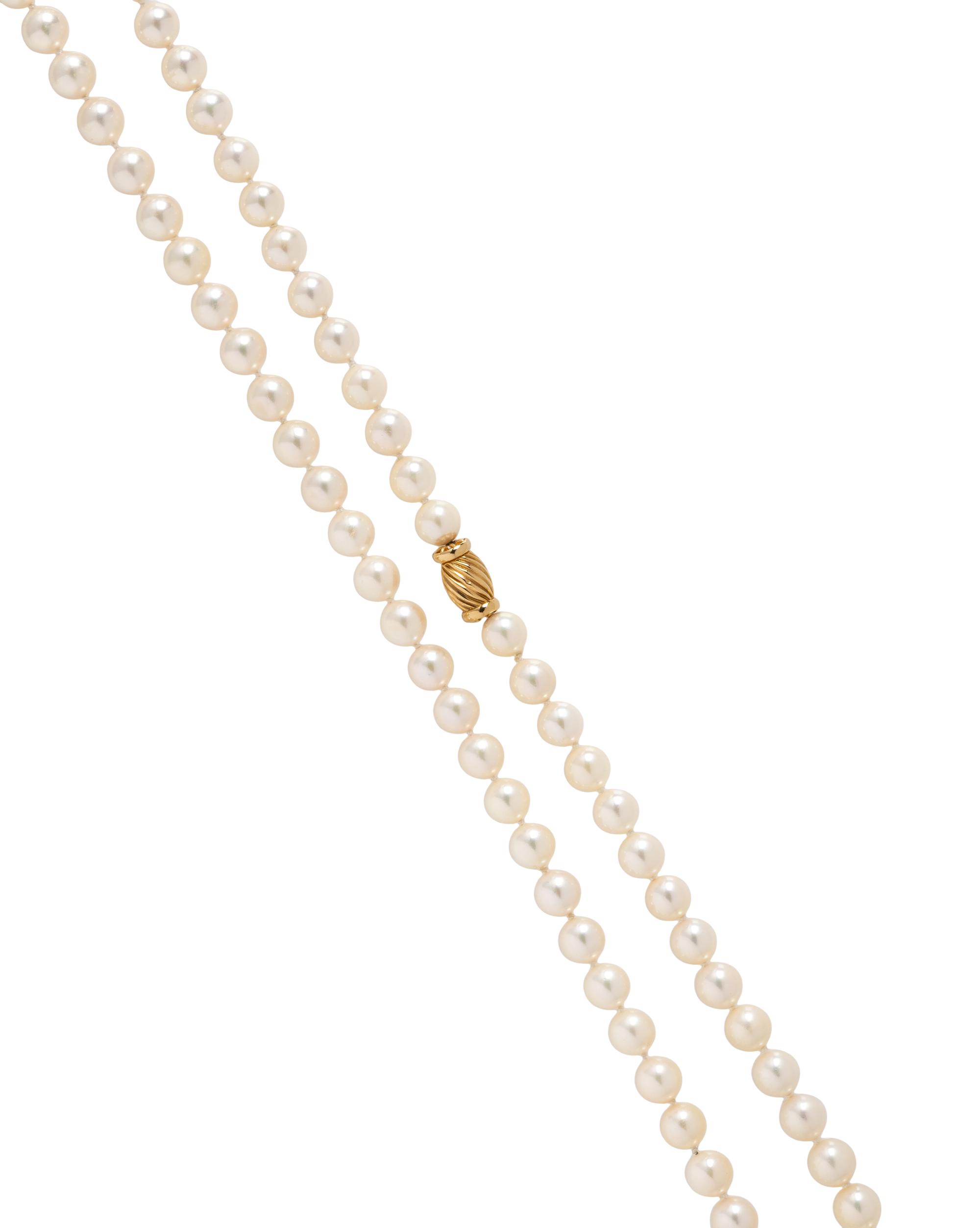 CULTURED PEARL NECKLACE