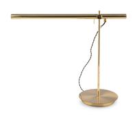 A Contemporary Brass Desk Lamp