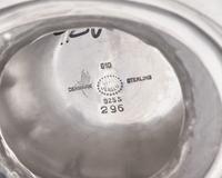 A Georg Jensen Grapevine Sauceboat with Associated Sugar Scoop