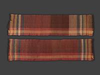 Two Woven Coverlets and a Pair of Woven Runners