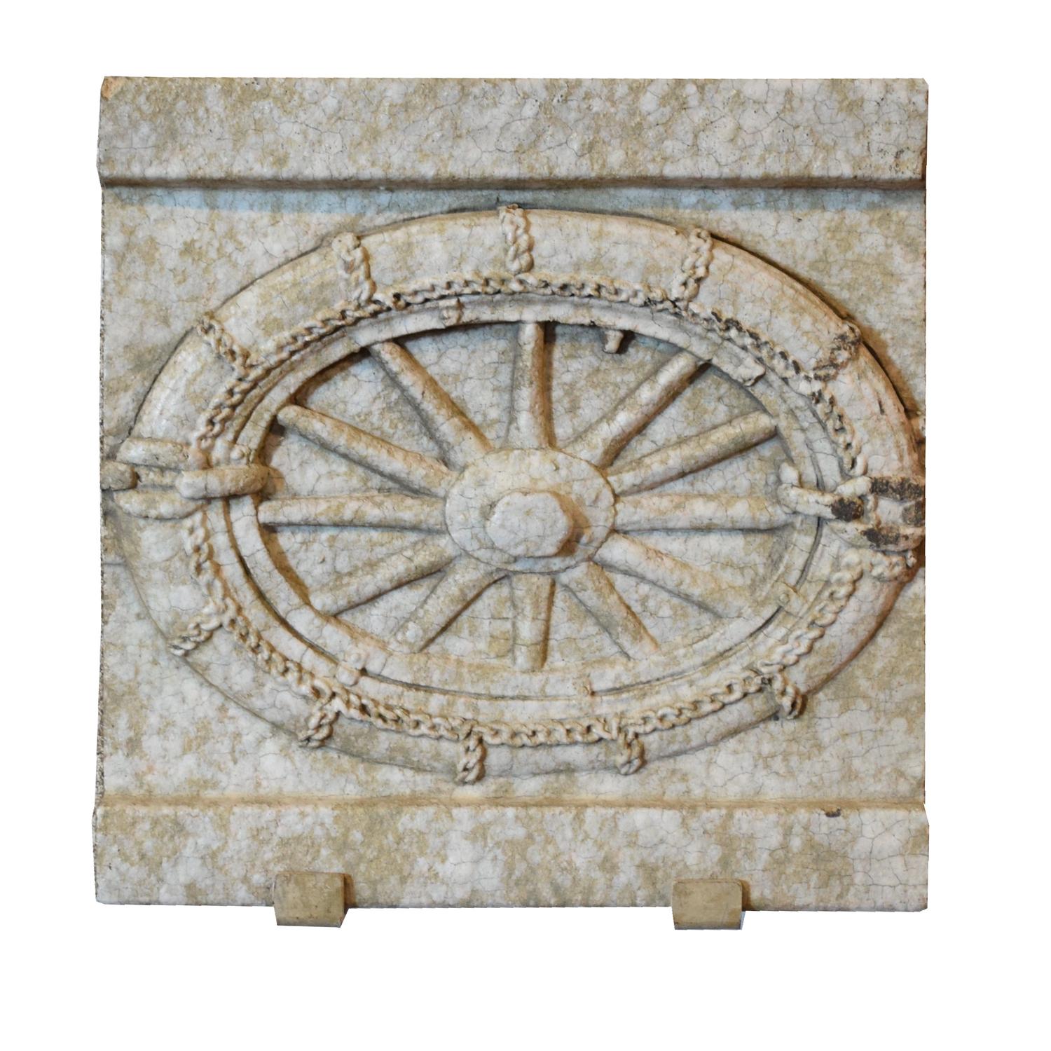 A Terra Cotta Panel 12" W x 6" D x 12" H — United States, Early 20th Century