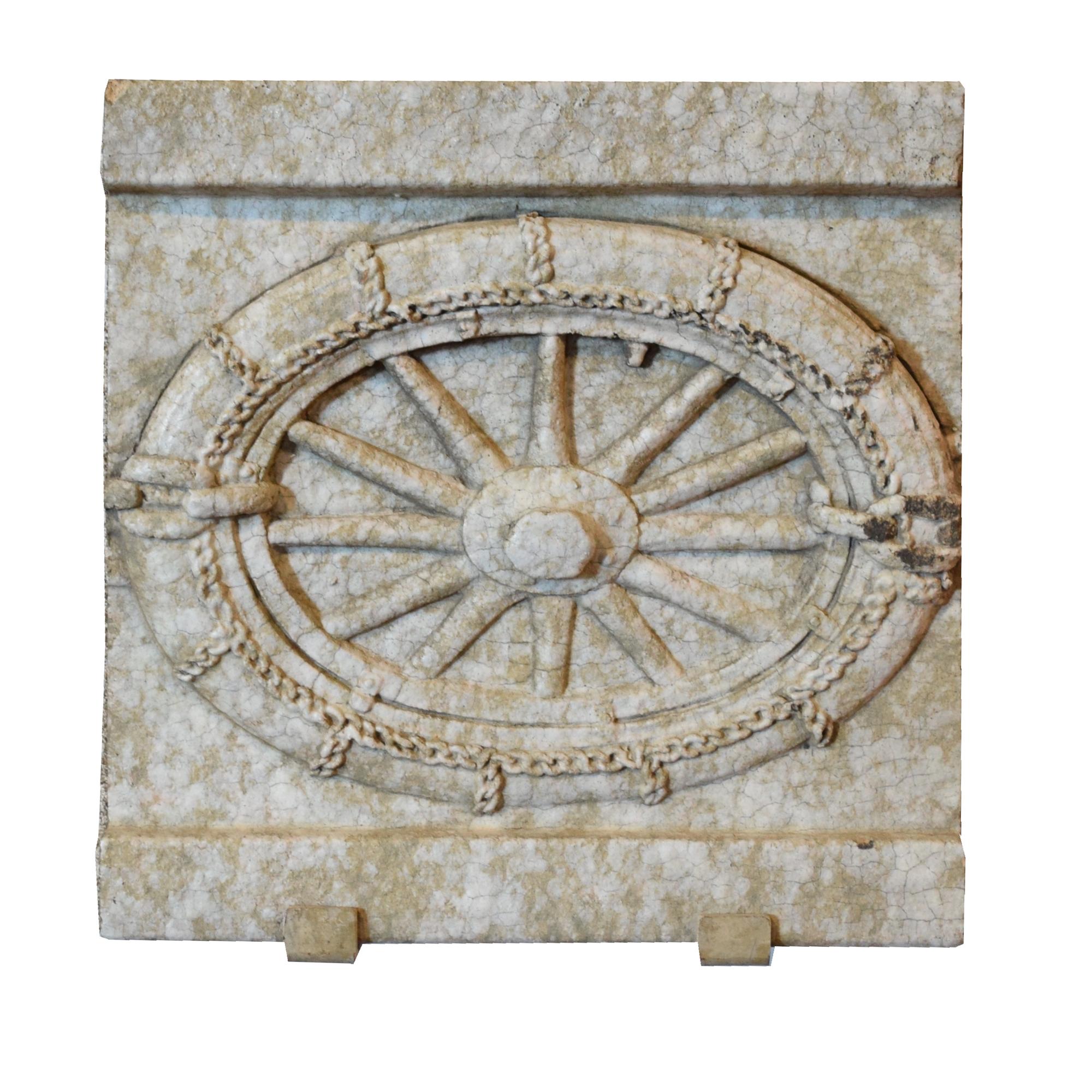 A Terra Cotta Panel 12" W x 6" D x 12" H — United States, Early 20th Century