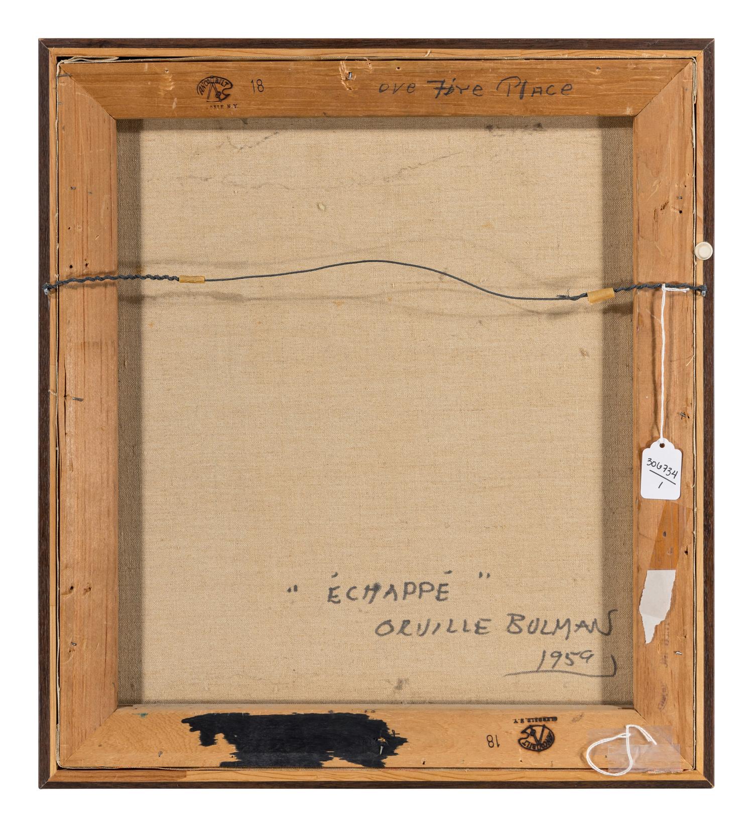 Échappé, 1959